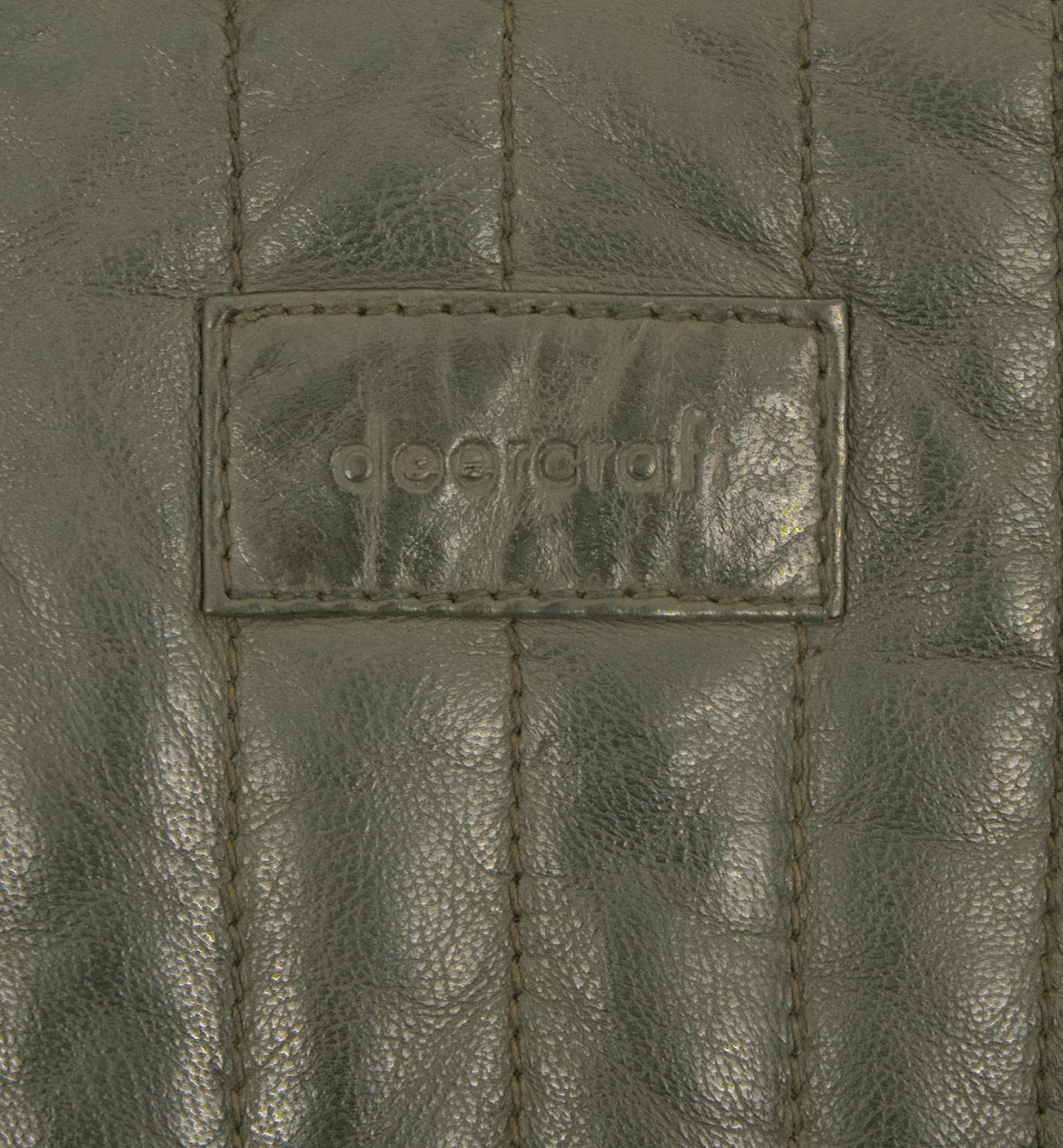 Deercraft Lederjacke DMHuxly Deercraft - Herren Lederjacke Steppjacke Lammnappa olive