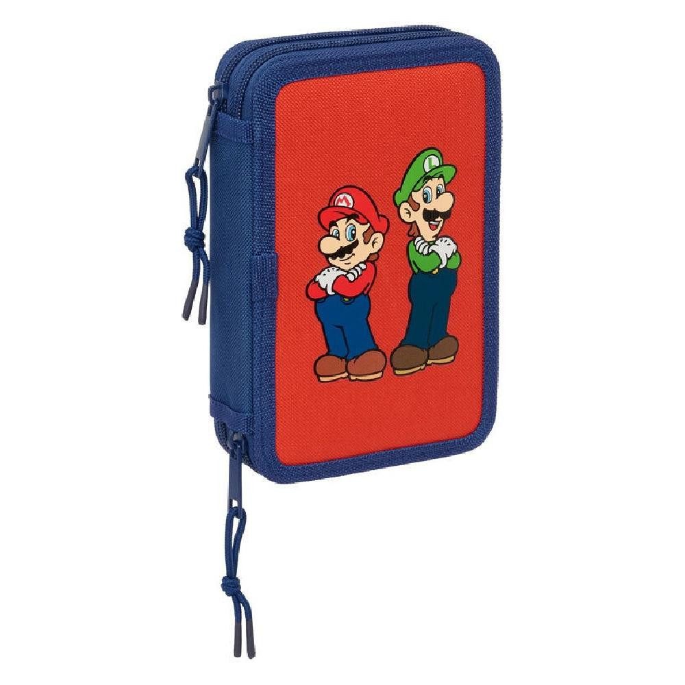safta Federmäppchen Super Mario Bros Mamma Mia doppel Federmappe 29pcs