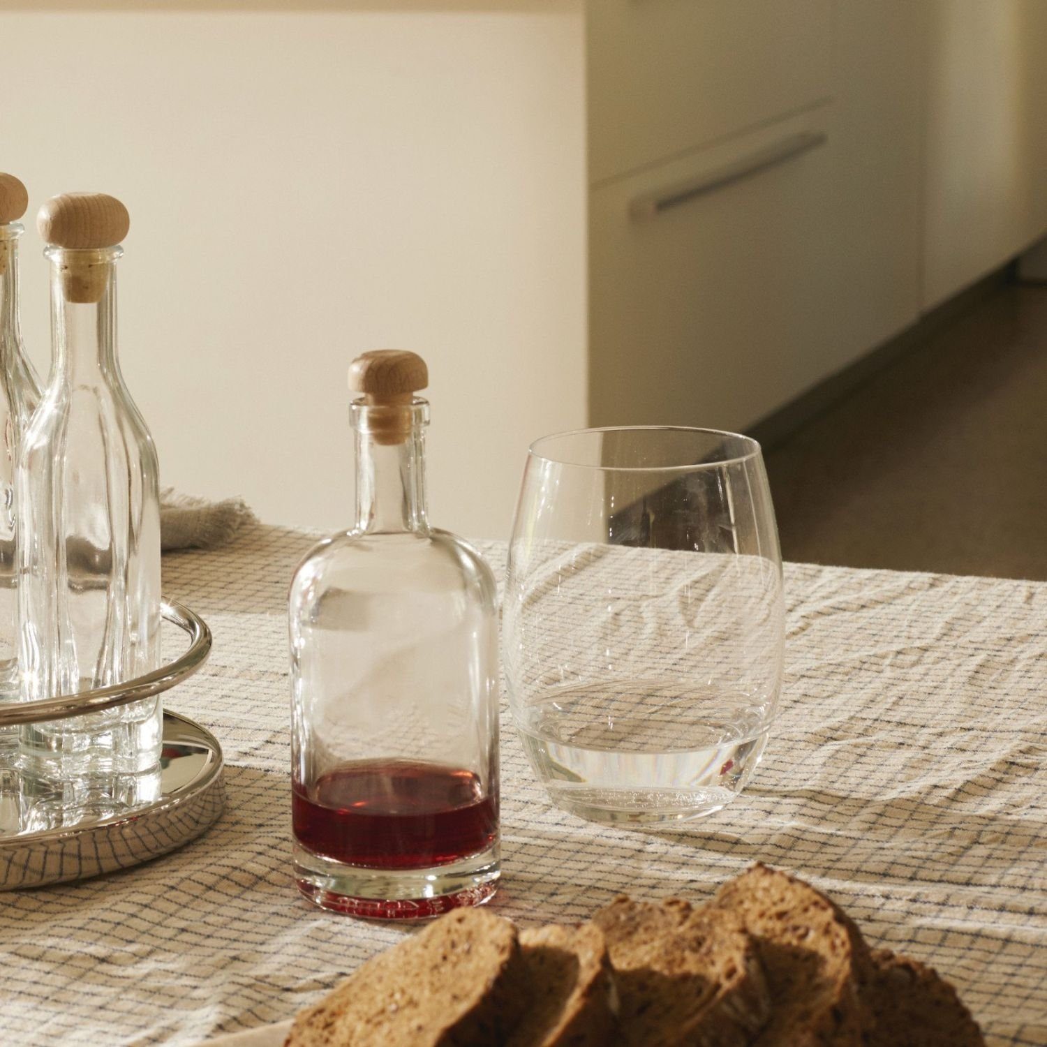 Alessi Longdrinkglas Mami XL, 4-tlg., Kristallglas