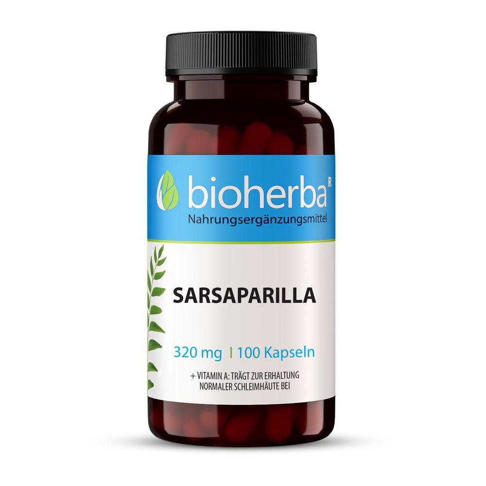 Sarsaparilla 320 mg 100 Kapseln Kapseln