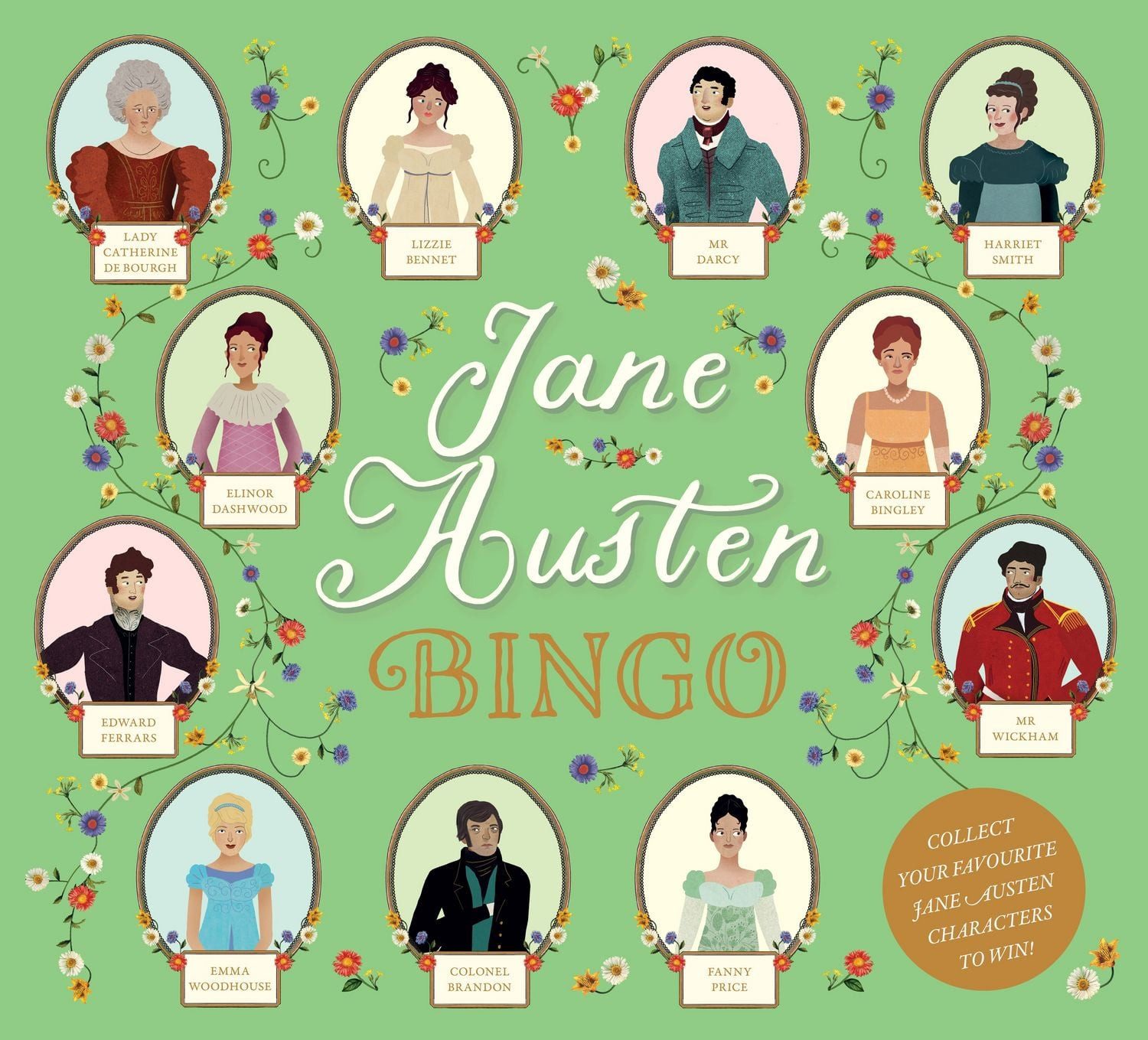 Laurence King Spiel Jane Austen Bingo