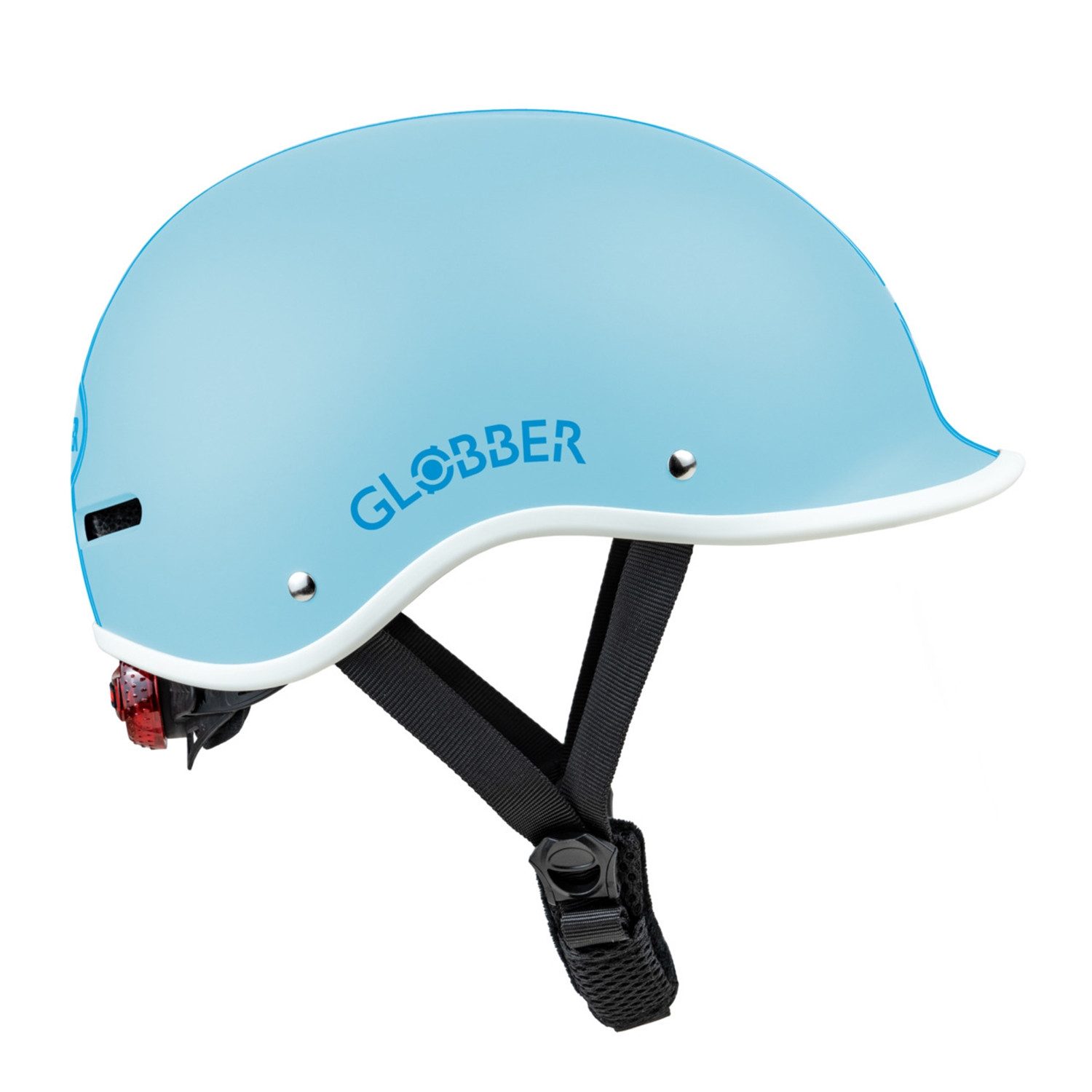 Globber Kinderhelm 600-201 GLOBBER HELM MASTER LIGHTS, pastellblau - Gr.