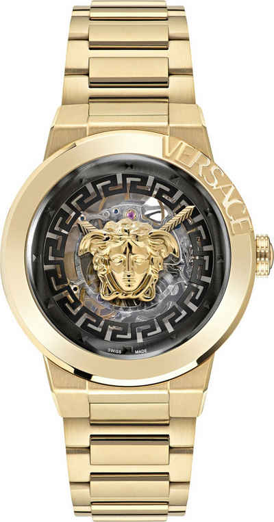 Versace Schweizer Uhr MEDUSA SKELETON