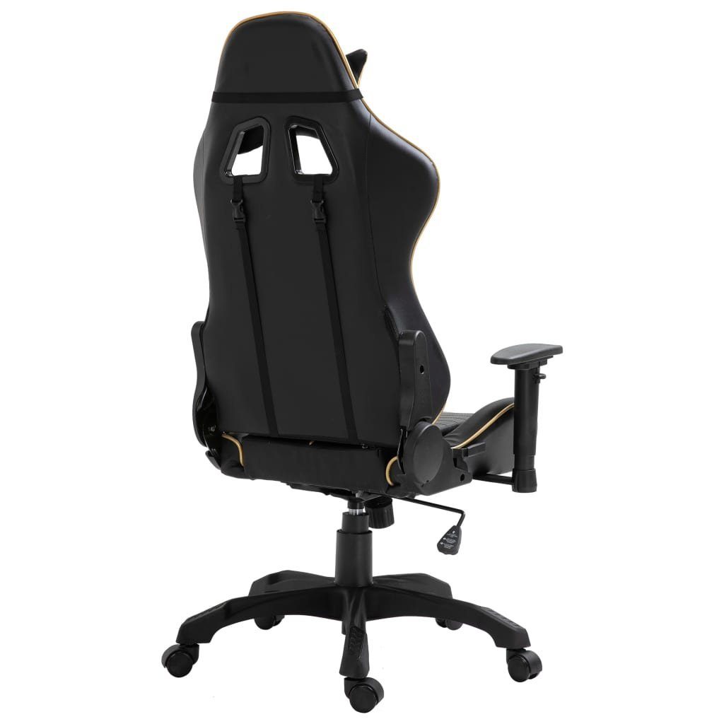 vidaXL Gaming-Stuhl Gaming-Stuhl | (1 Kunstleder Gold Gold St) Golden