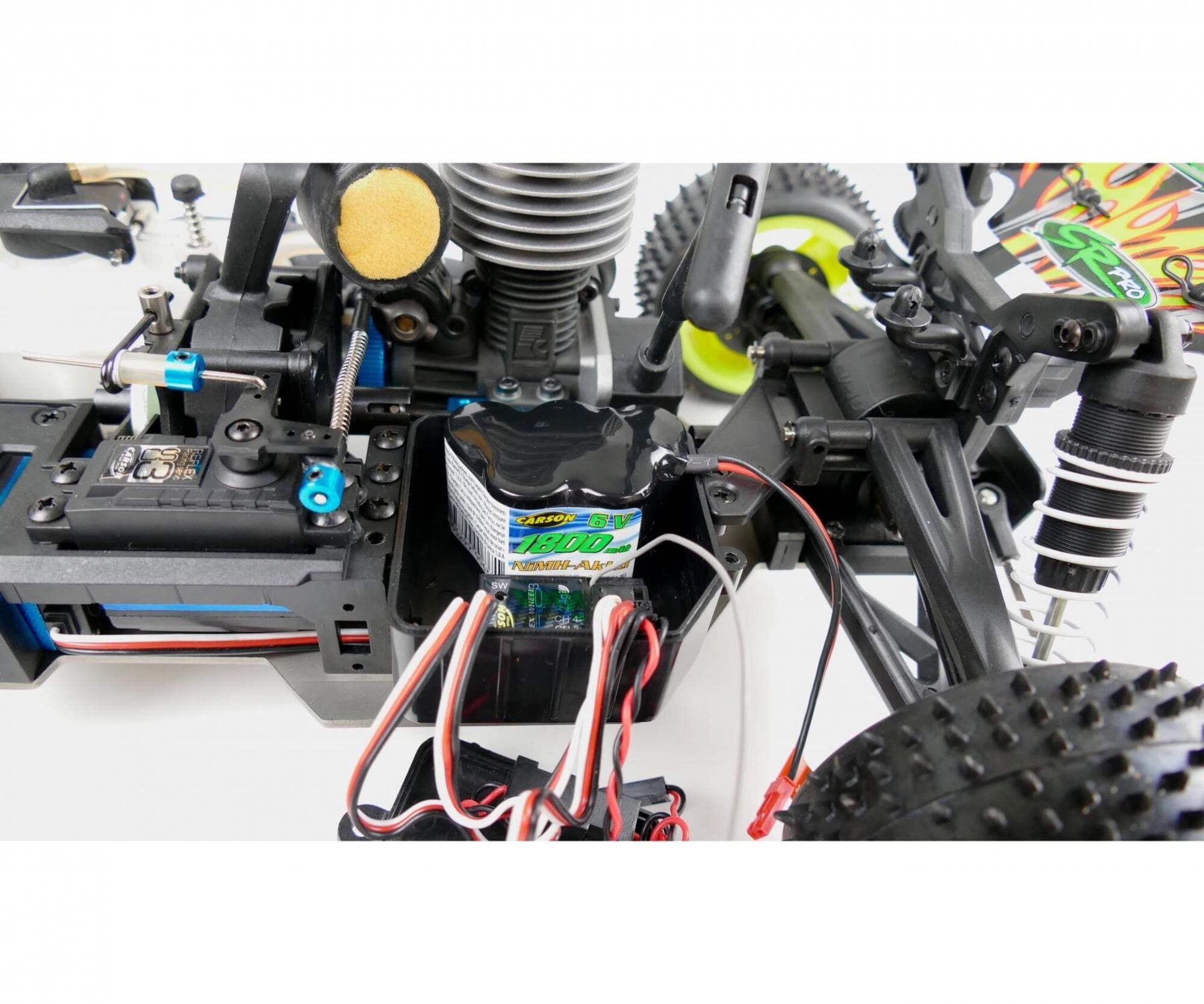 CARSON Carson 6V 1800mAh NiMH Empfängerakku mit BEC Stecker RC-Ladegerät – Bild 3 von 3