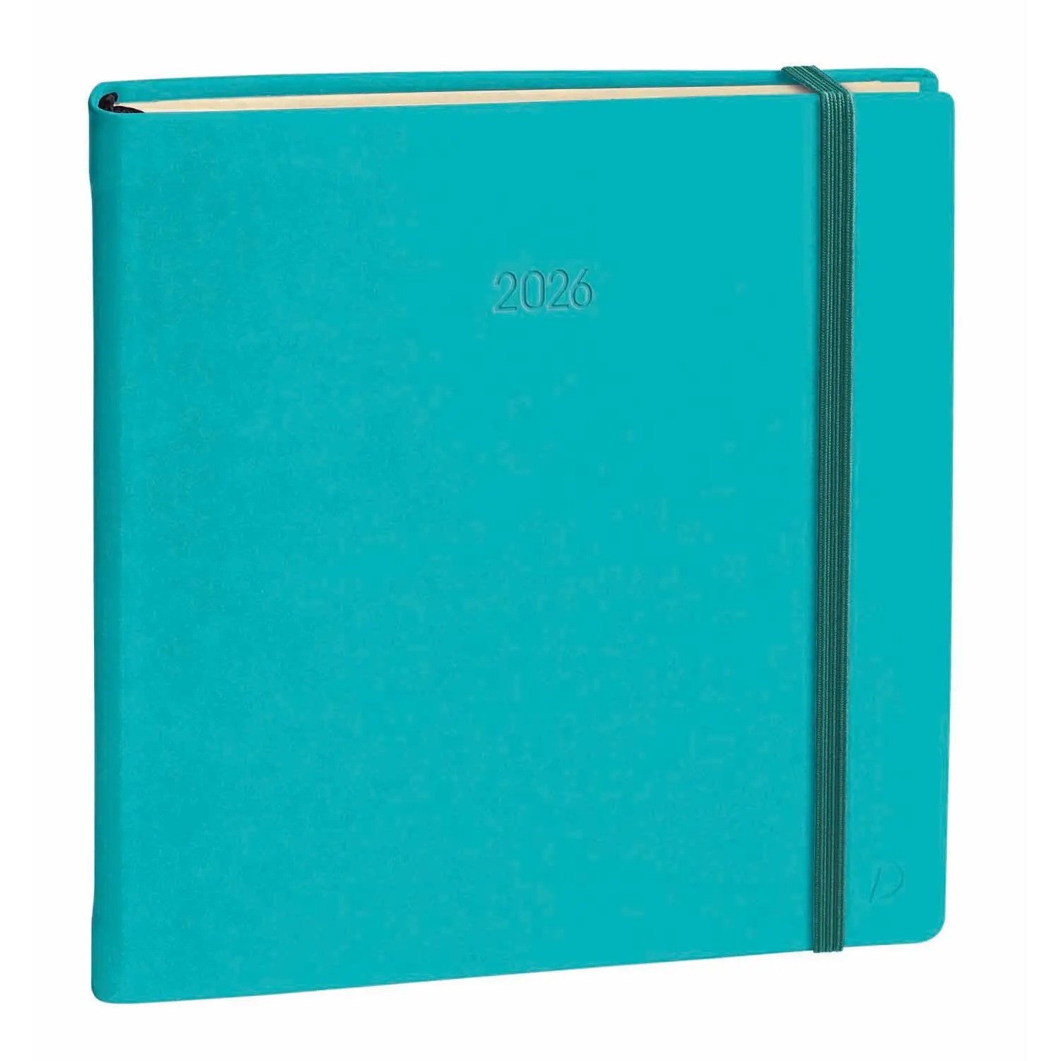 Quo Vadis Taschenkalender Executif Prest VZ Silk türkis 2026