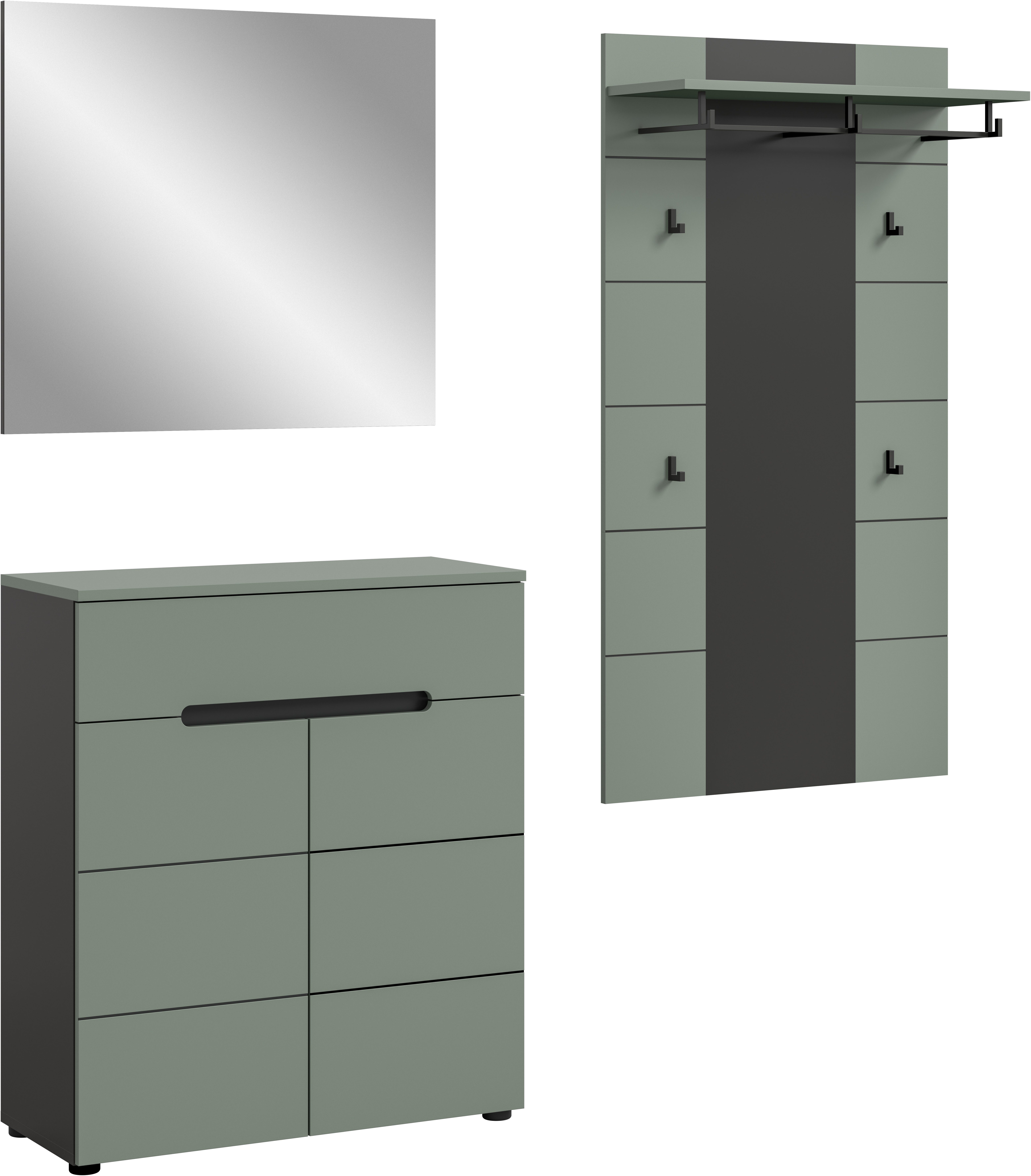 INOSIGN Garderoben-Set REHAT, TOPSELLER!, 3-teilig, Breite 175 cm, individu günstig online kaufen