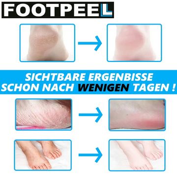 MAVURA Fußpeeling FOOTPEEL Weiche Fuß-Peeling Maske Fußmaske Fussmaske, 2-tlg., Hornhaut Entferner Hornhautentferner Socken Foot Mask Aloe [2er Set]