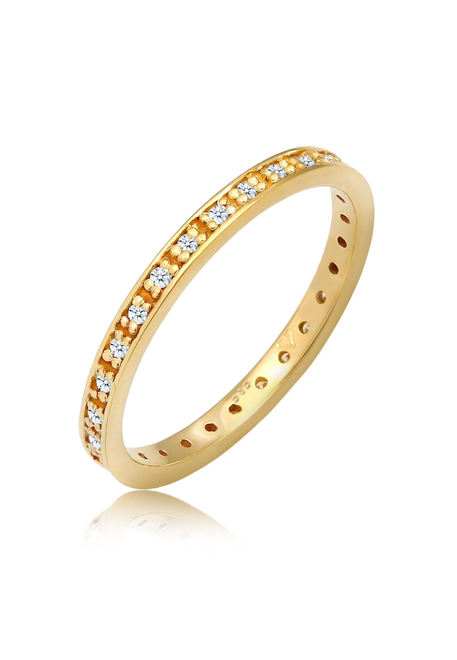 Elli DIAMONDS Verlobungsring Verlobungsring Diamant (0.14 ct) 585 Gelbgold günstig online kaufen