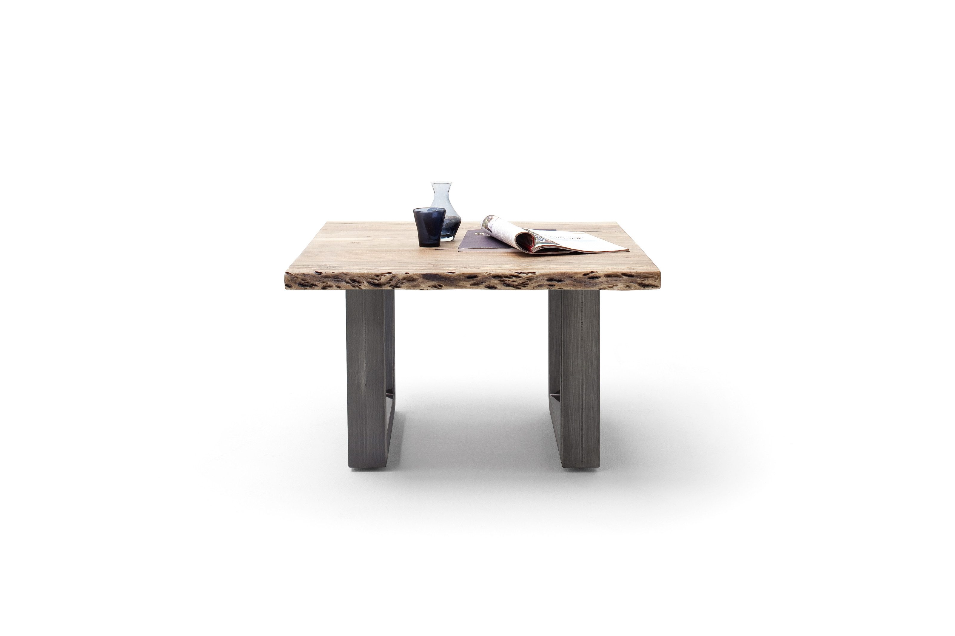 freiraum Couchtisch CARTAGENA, in Akazie natur, Massivholz lackiert - 75x45x75cm (BxHxT)