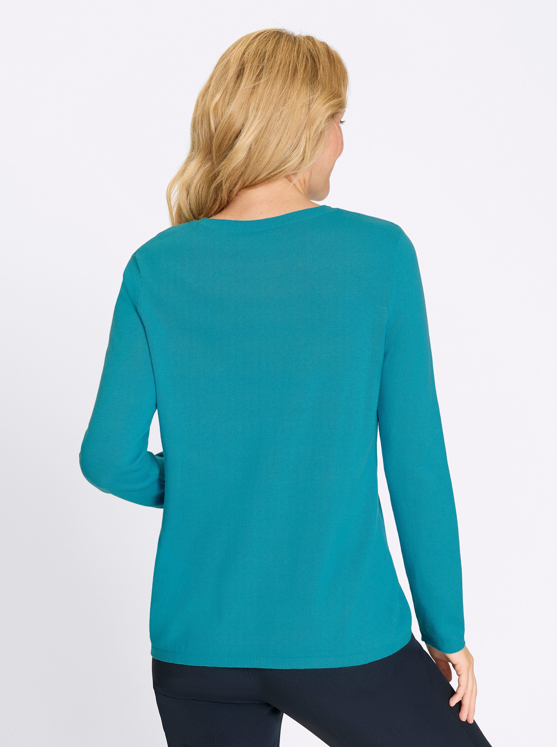 Sieh an! Strickpullover Baumwollpullover günstig online kaufen