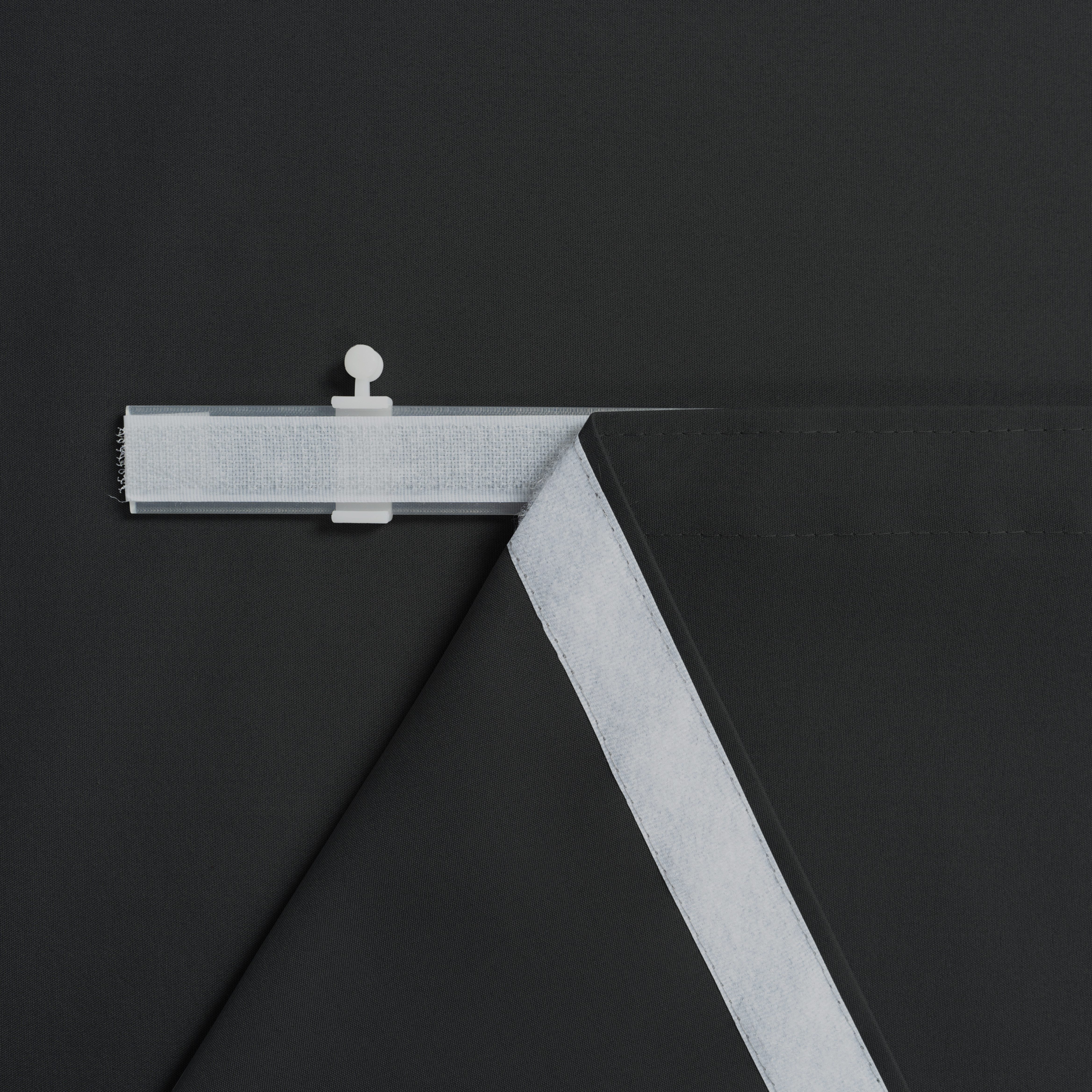 Stoffschmiede Schiebegardine, 60x245cm, Paneelwagen, Lichtschutz, 100% Blackout