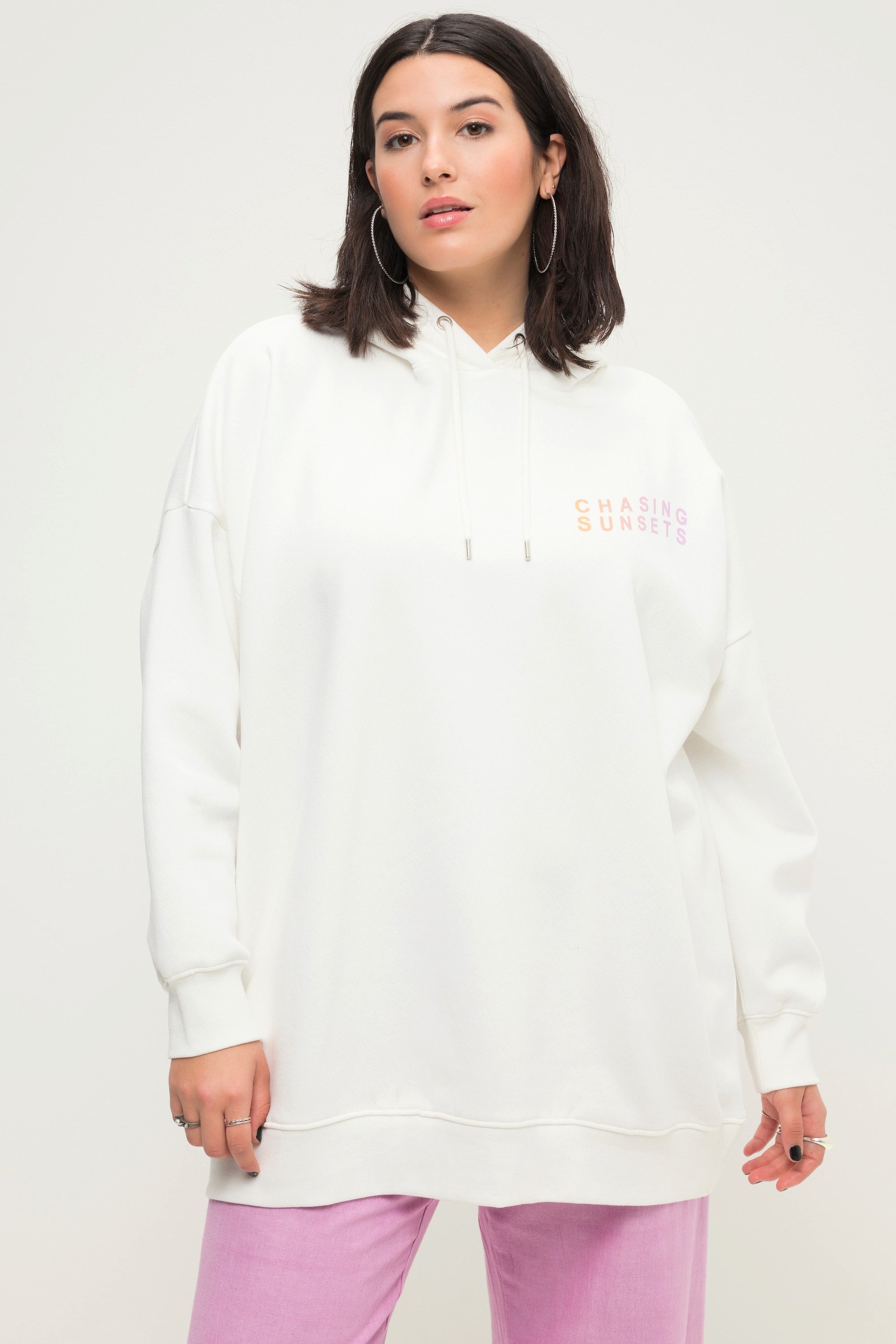 Oversize Hoodie Sweatshirt mit Rückenprint