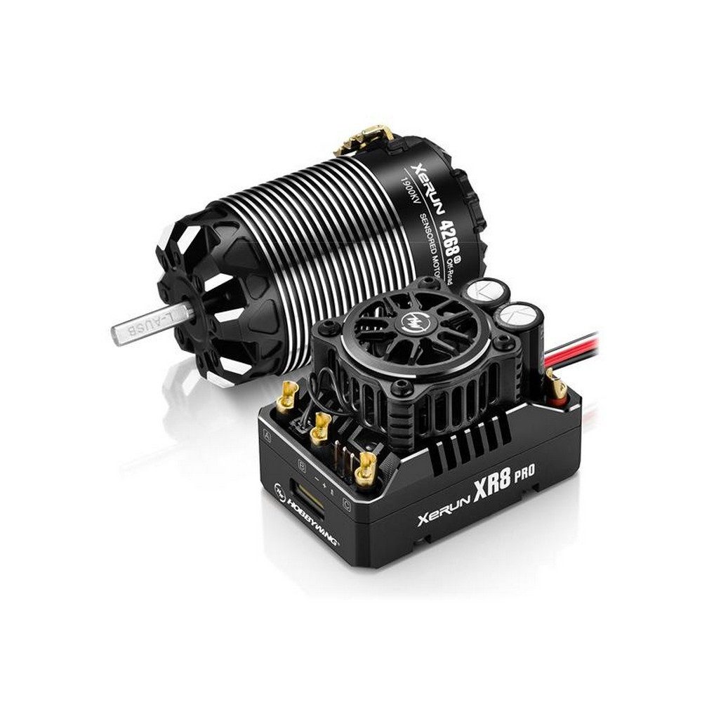 Hobbywing Modellbausatz Xerun XR8 Pro G3 Combo mit 4268SD 1900kV G3 Motor Off-Road HW-38020432