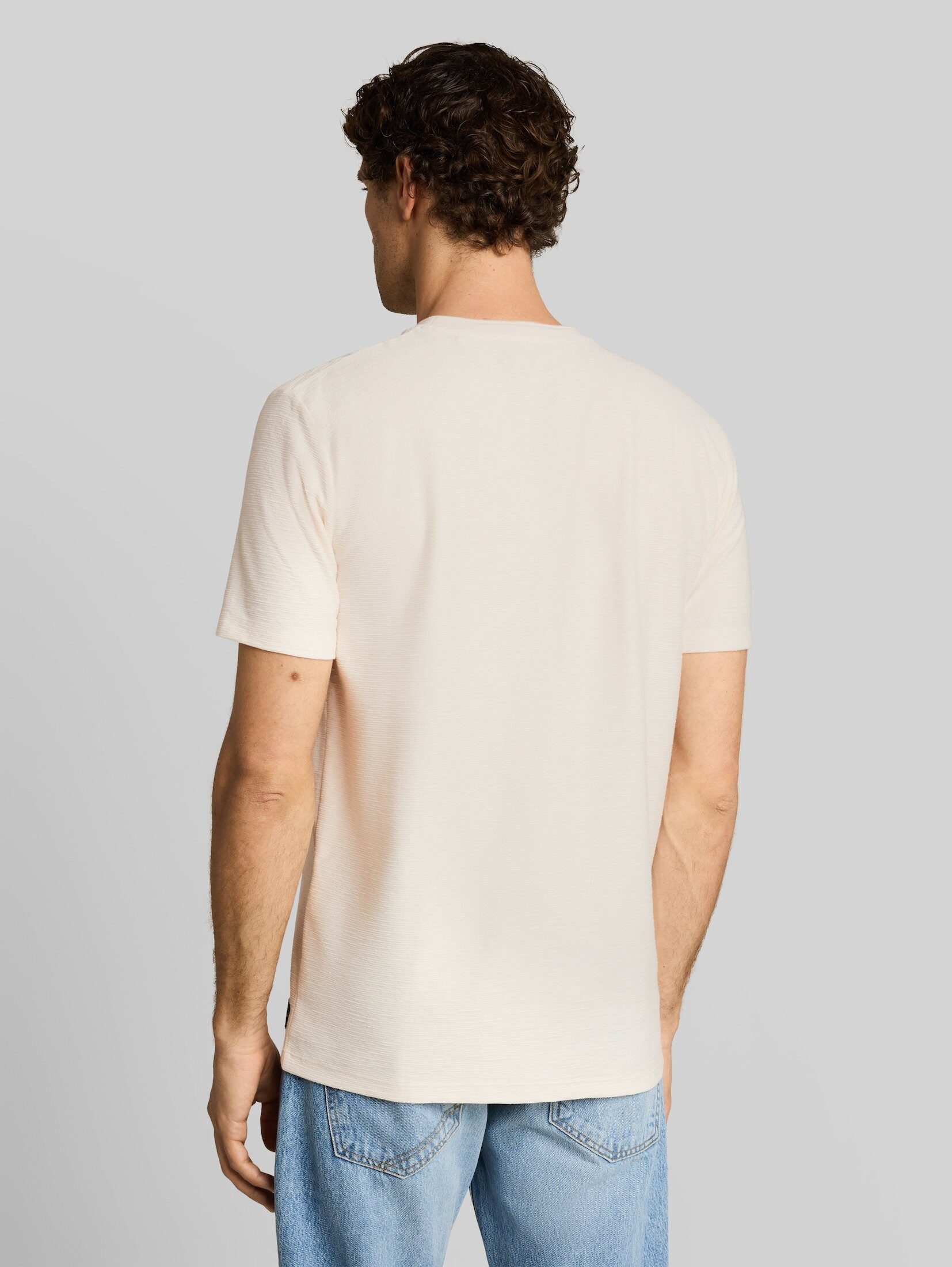 TOM TAILOR Denim T-Shirt T-Shirt (im Einserpack) T-Shirt mit Brusttasche