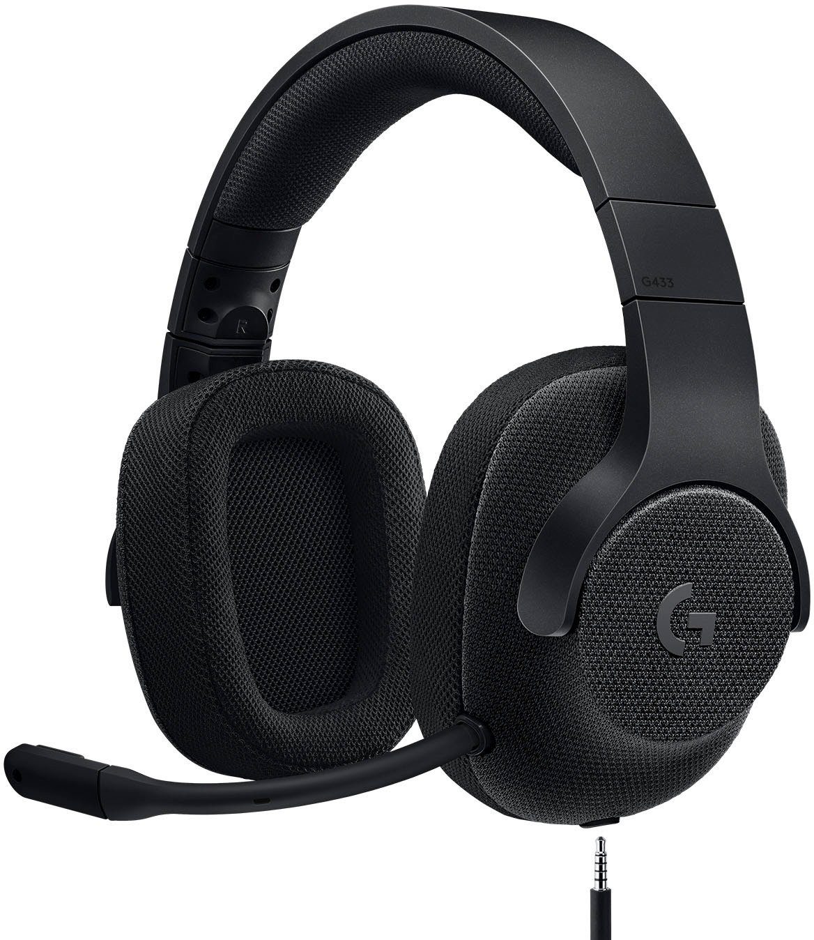 Logitech G G433 Gaming-Headset abnehmbar, Rauschunterdrückung) (Mikrofon