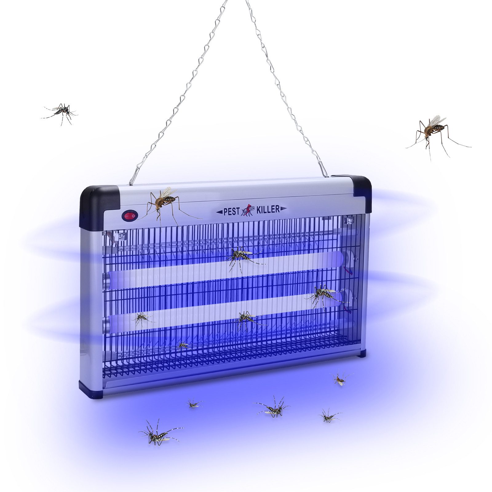 Ultraschall-Tierabwehr Elektrischer Mückenlampe 3W LED Insektenfalle