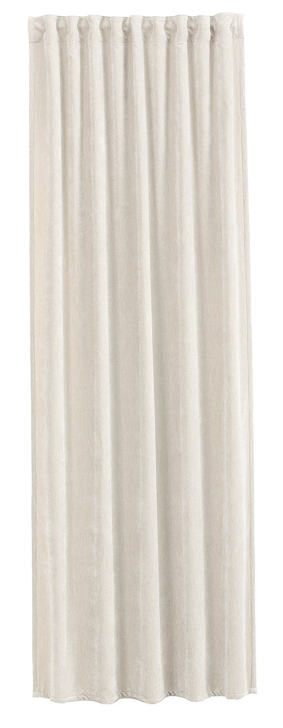 Gözze Vorhang ARKTICA, Creme, 140 x 245 cm, Wärmeabweisend, verdeckte Schlaufen, blickdicht