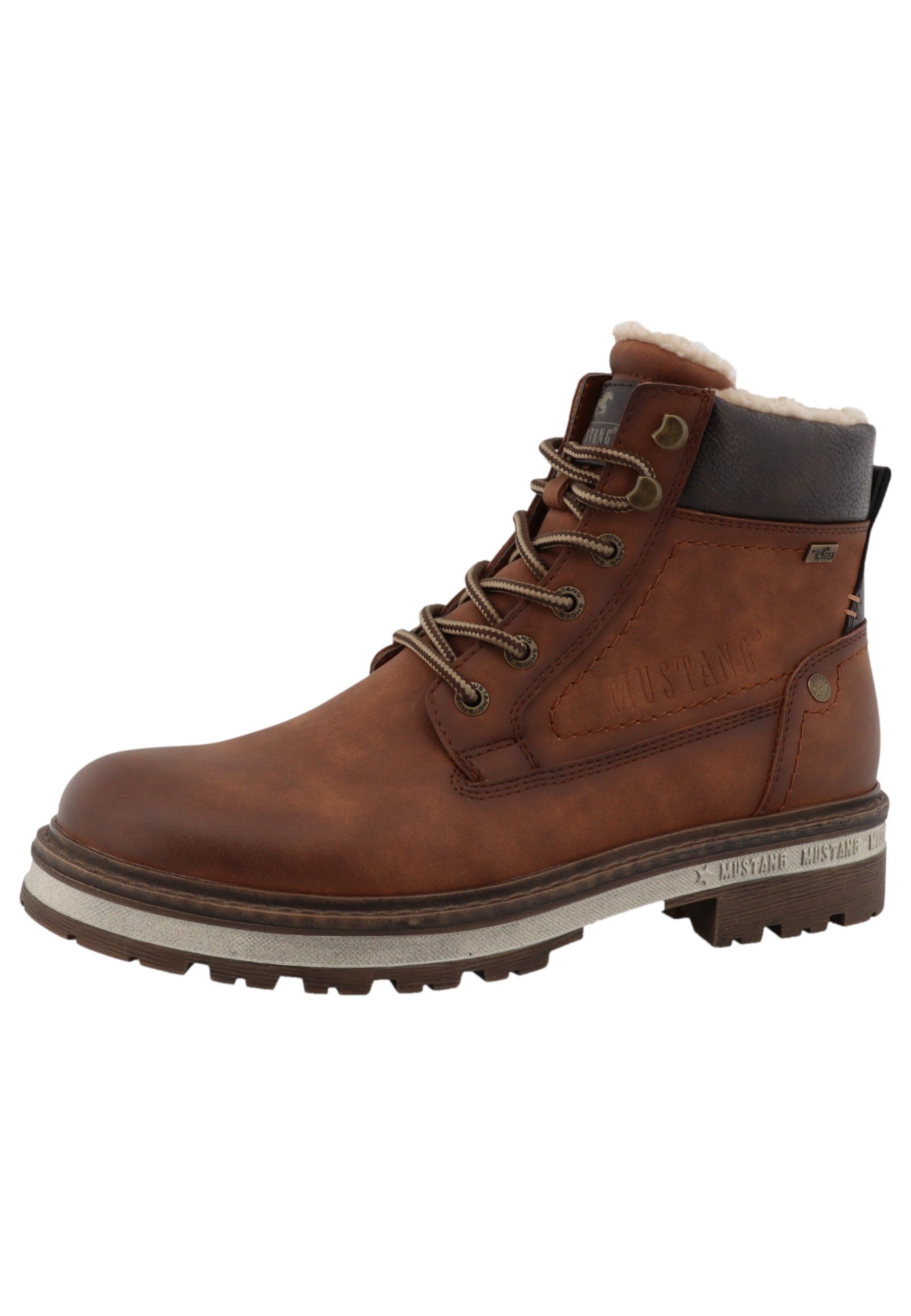 Mustang Shoes 15M0091001 205 Cognac Stiefelette günstig online kaufen