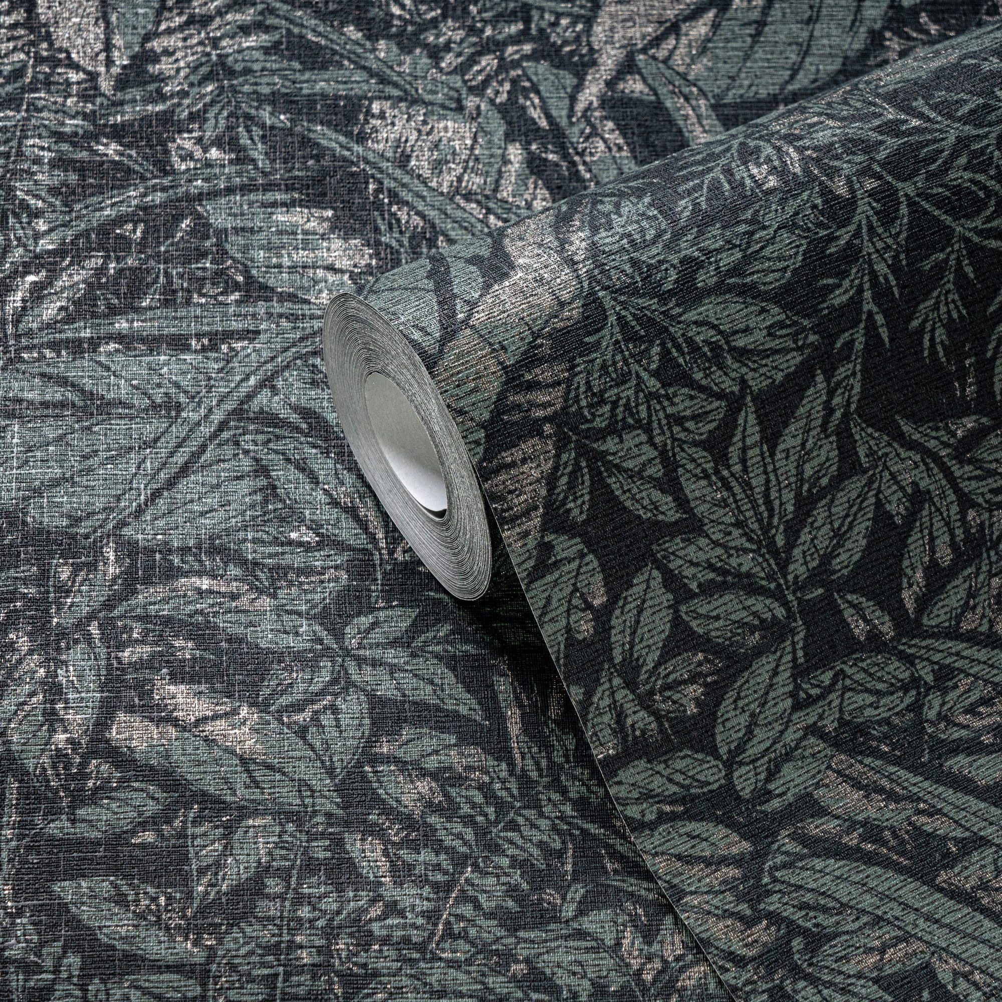 living walls Vliestapete Smart Surfaces Natur-Tapete Mustertapete Floral Na günstig online kaufen