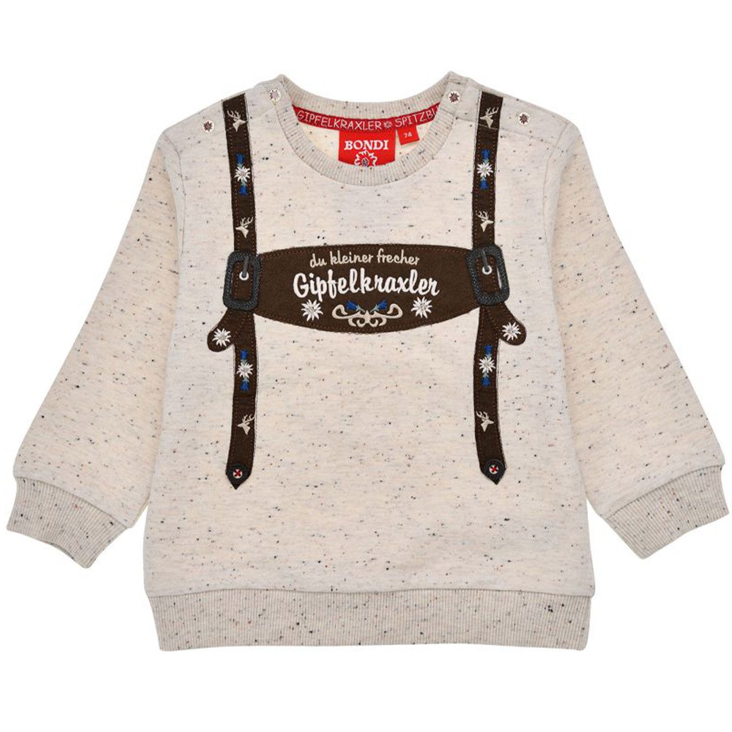 BONDI T-Shirt BONDI Jungen Sweatshirt 'Gipfelkraxler' 91835, Be