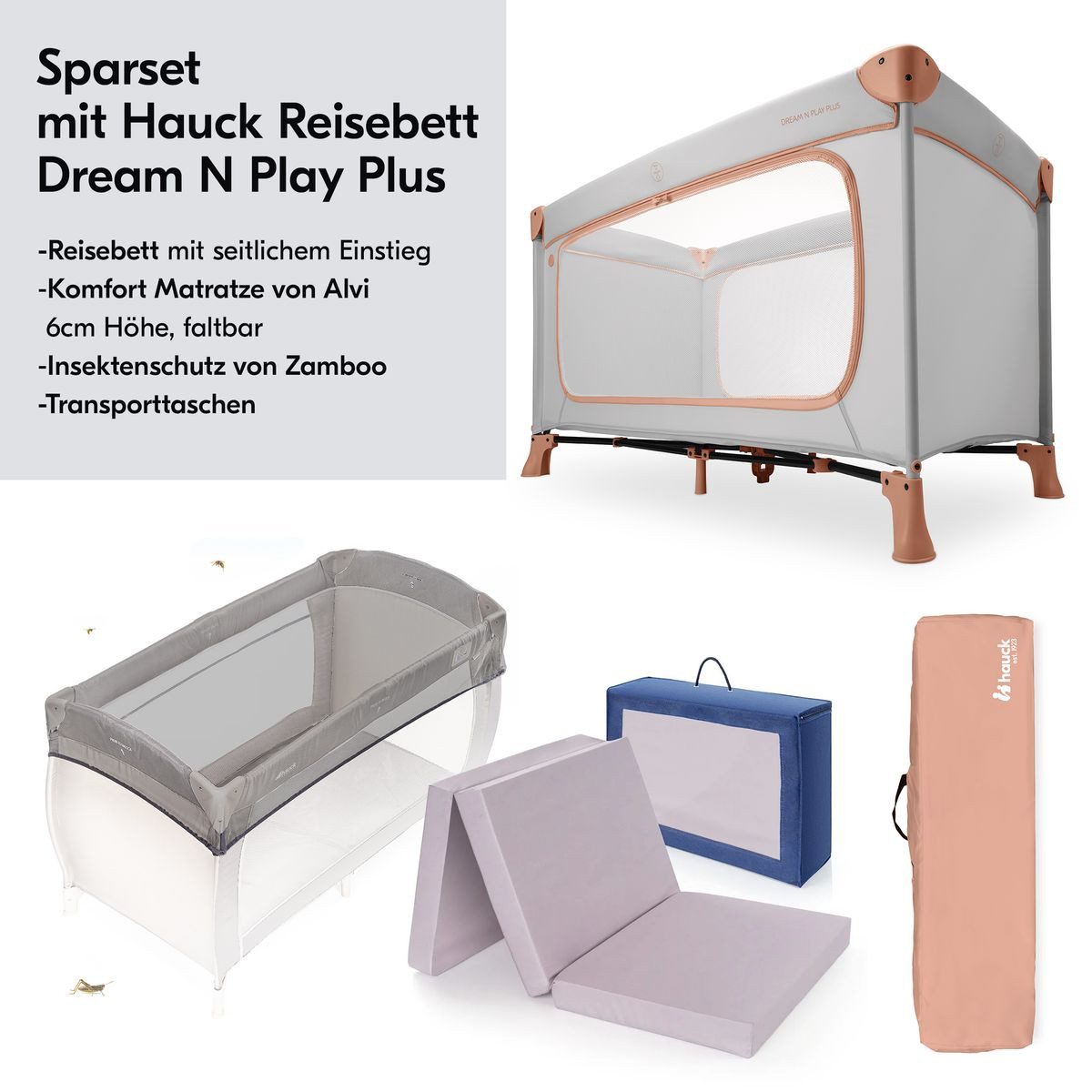 Hauck Baby-Reisebett Dream N Play Plus günstig online kaufen