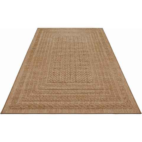Teppich Limonero, NORTHRUGS, rechteckig, Höhe: 6 mm, In-& Outdoor, Flachgewebe, Teppich, Skandi, Garten, Wohnzimmer