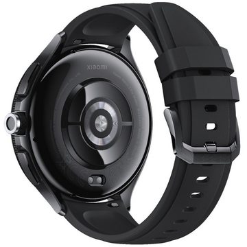 Xiaomi Watch 2 Pro - Bluetooth mit Leder Armband Smartwatch (3,63 cm/1,43 Zoll), mit Edelstahlgehäuse, 3,63 cm (1,43 Zoll) Always-on-AMOLED-Display
