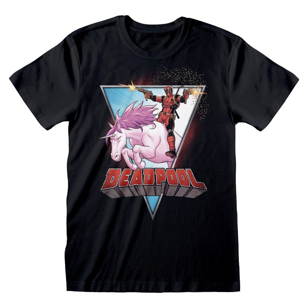 Heroes Inc T-Shirt Unicorn Rider - Marvel Deadpool