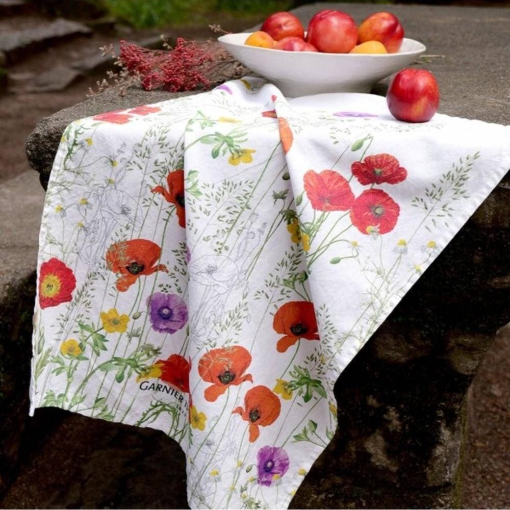 Garnier Thiebaut Geschirrtuch Coquelicots Violet von Garnier Thiebaut