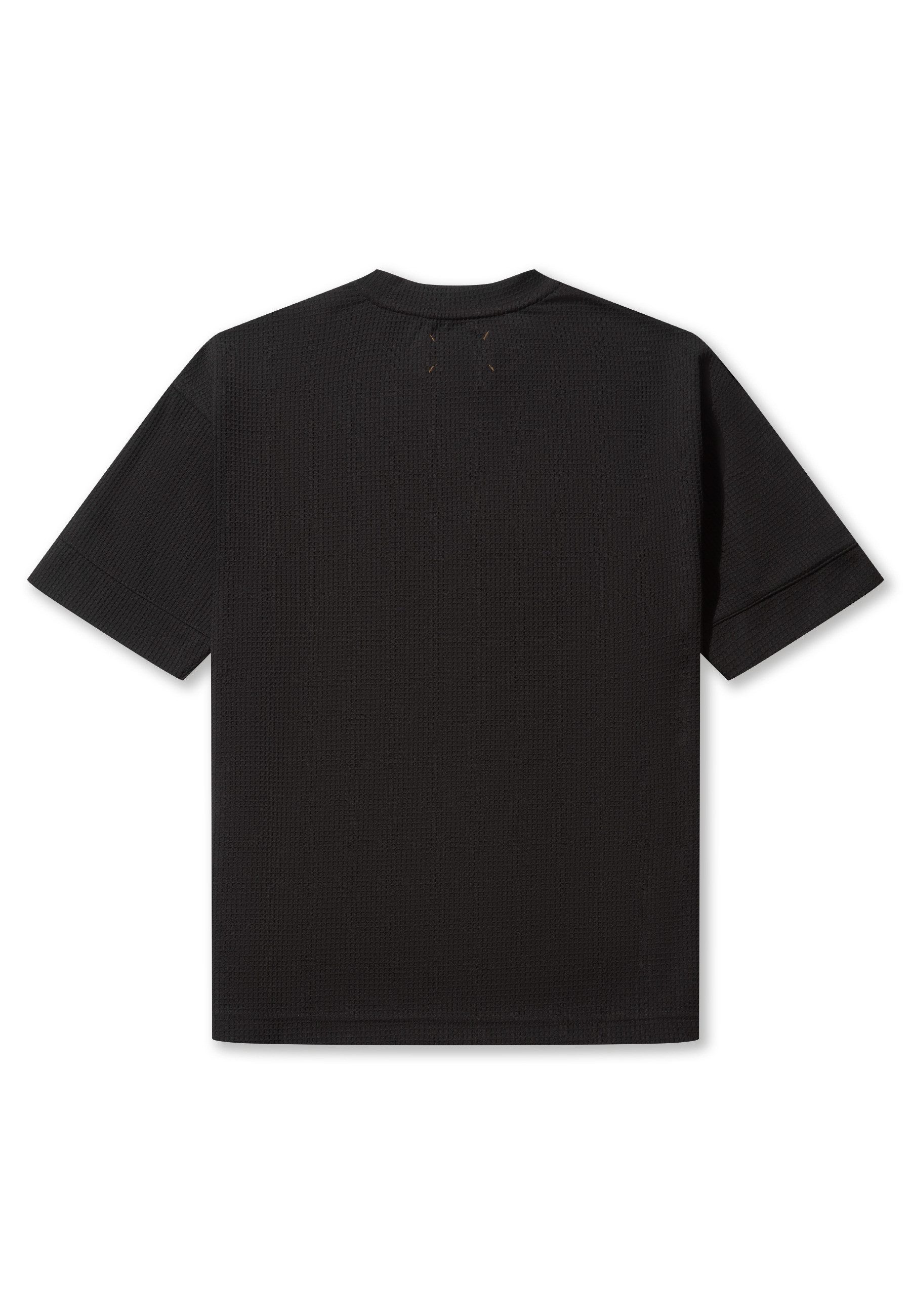 Pas De Monaco T-Shirt Pas De Monaco WAFFLE T-SHIRT (1-tlg)