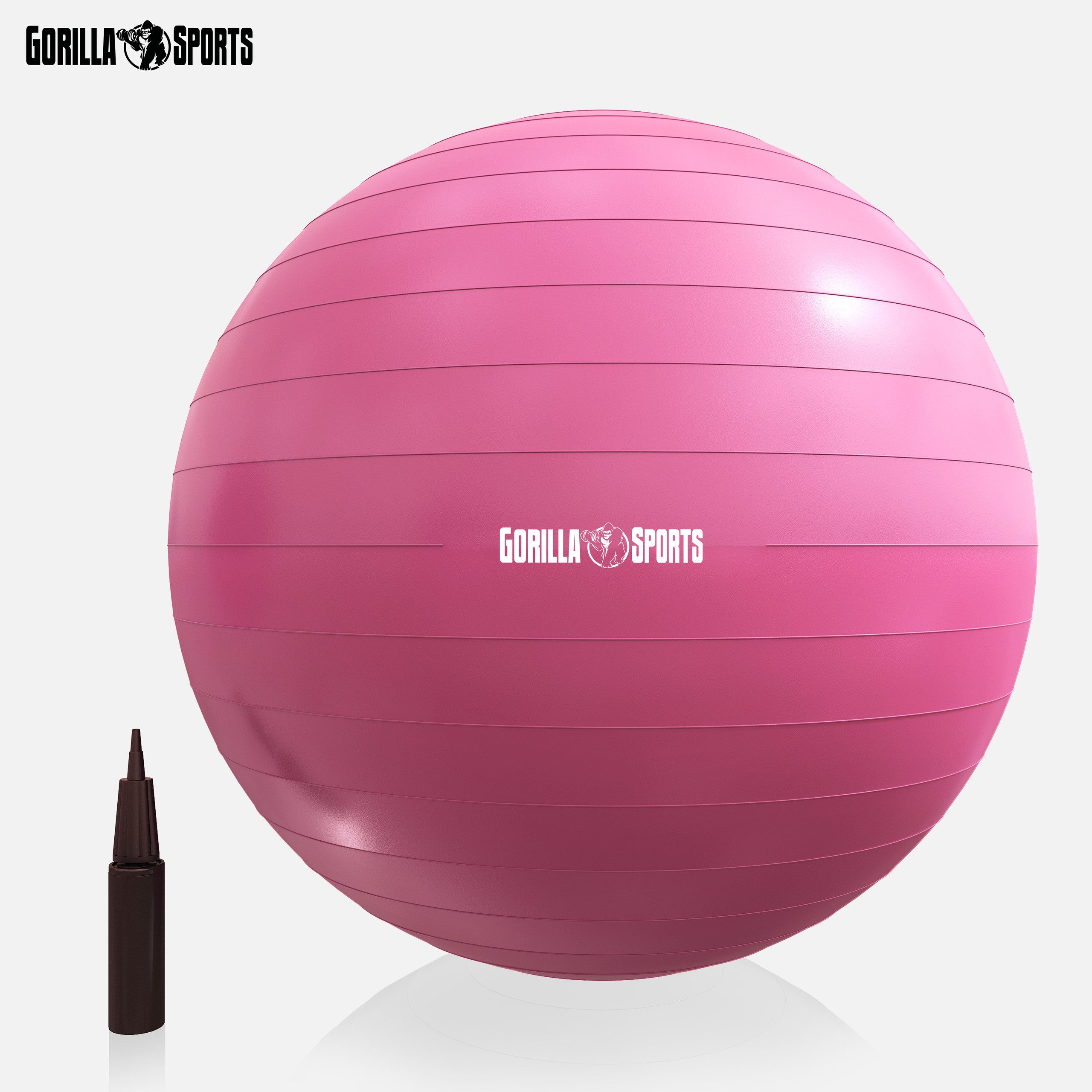 GORILLA SPORTS Gymnastikball Gymnastikball 55 - 75 cm – Bild 4 von 5