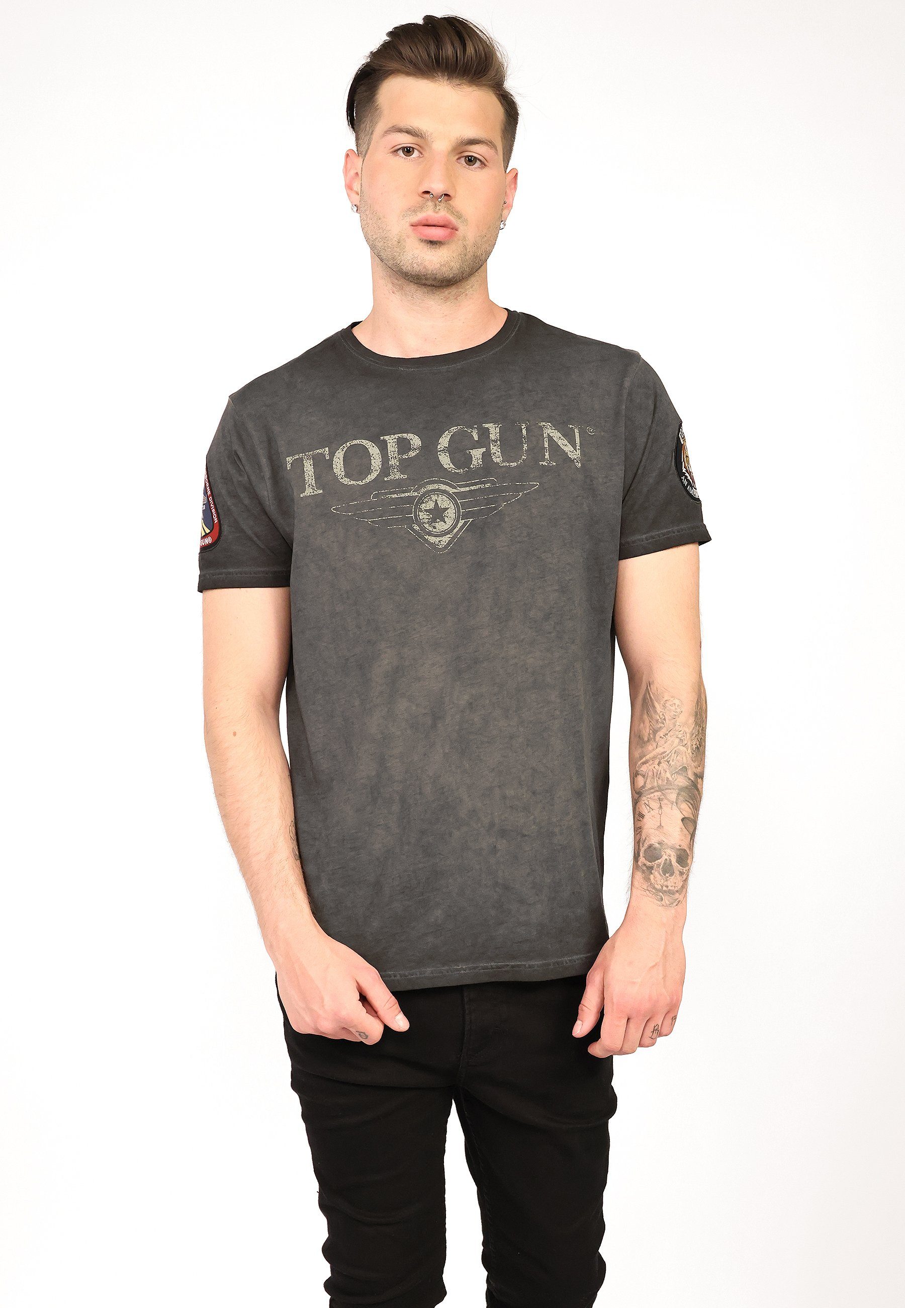 TOP GUN T-Shirt TG20213001 black