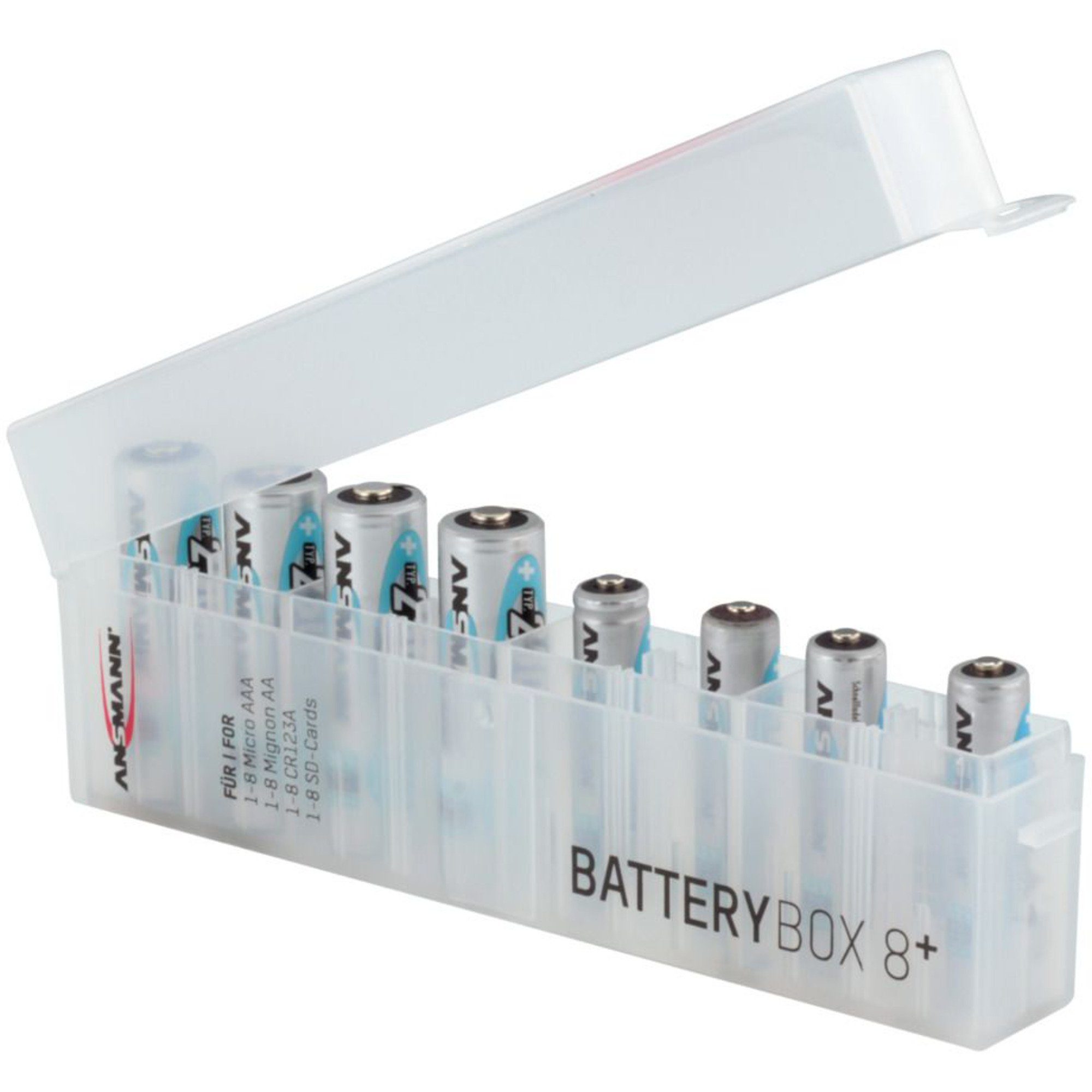 Ansmann ANSMANN® Batterie plus, 8 Akku-Box Batterybox