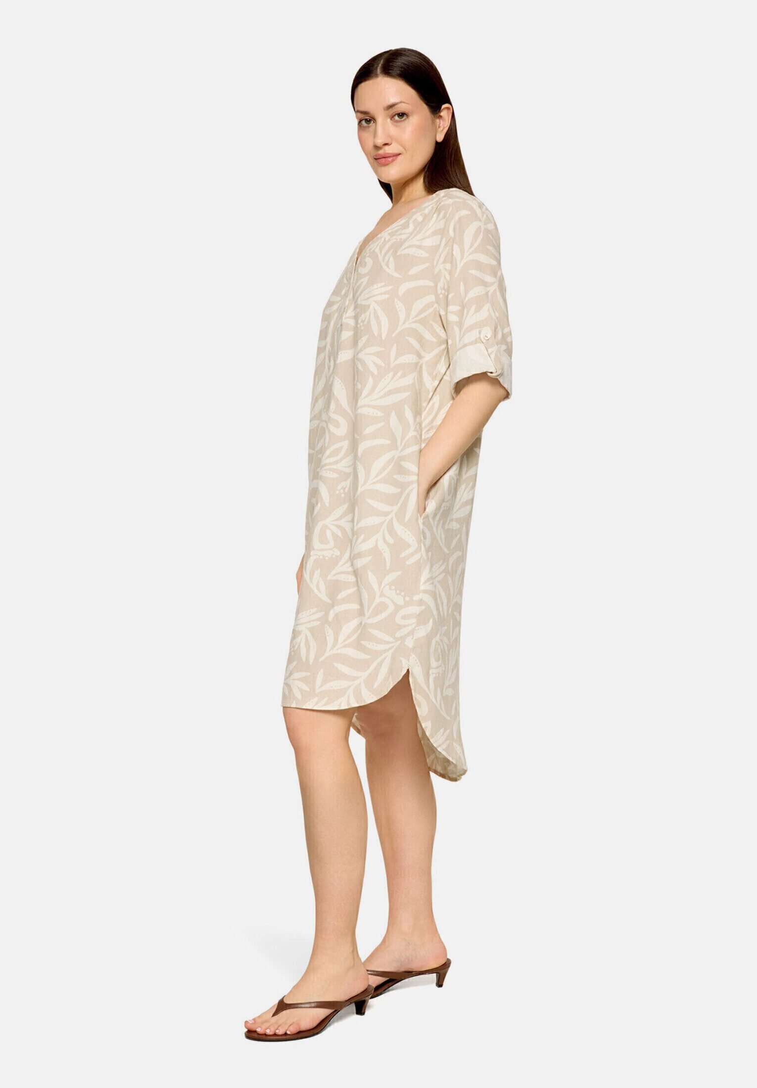 Cartoon Sommerkleid Damen mit Muster