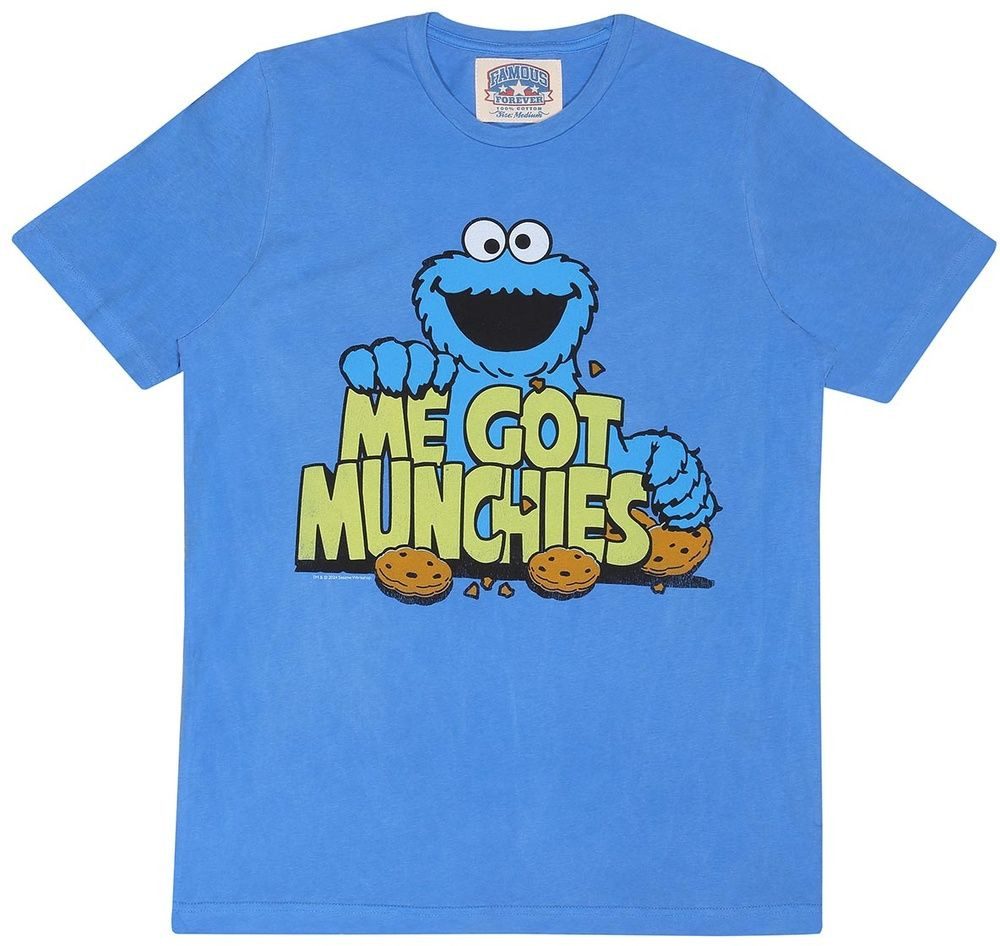 Sesamstrasse T-Shirt Famous Forever Me Got Munchies T-Shirt