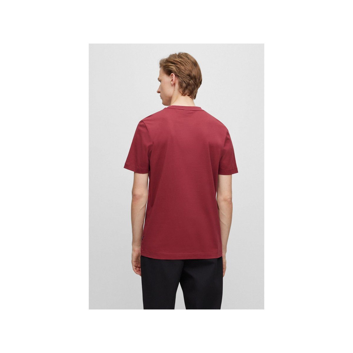 T-Shirt rot regular BOSS fit (1-tlg)