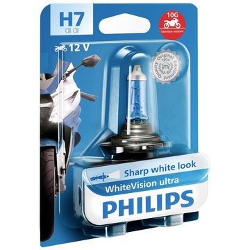 Philips KFZ-Ersatzleuchte Philips 12972WVUBW Halogen Leuchtmittel WhiteVision Ultra H7 55 W 12 V