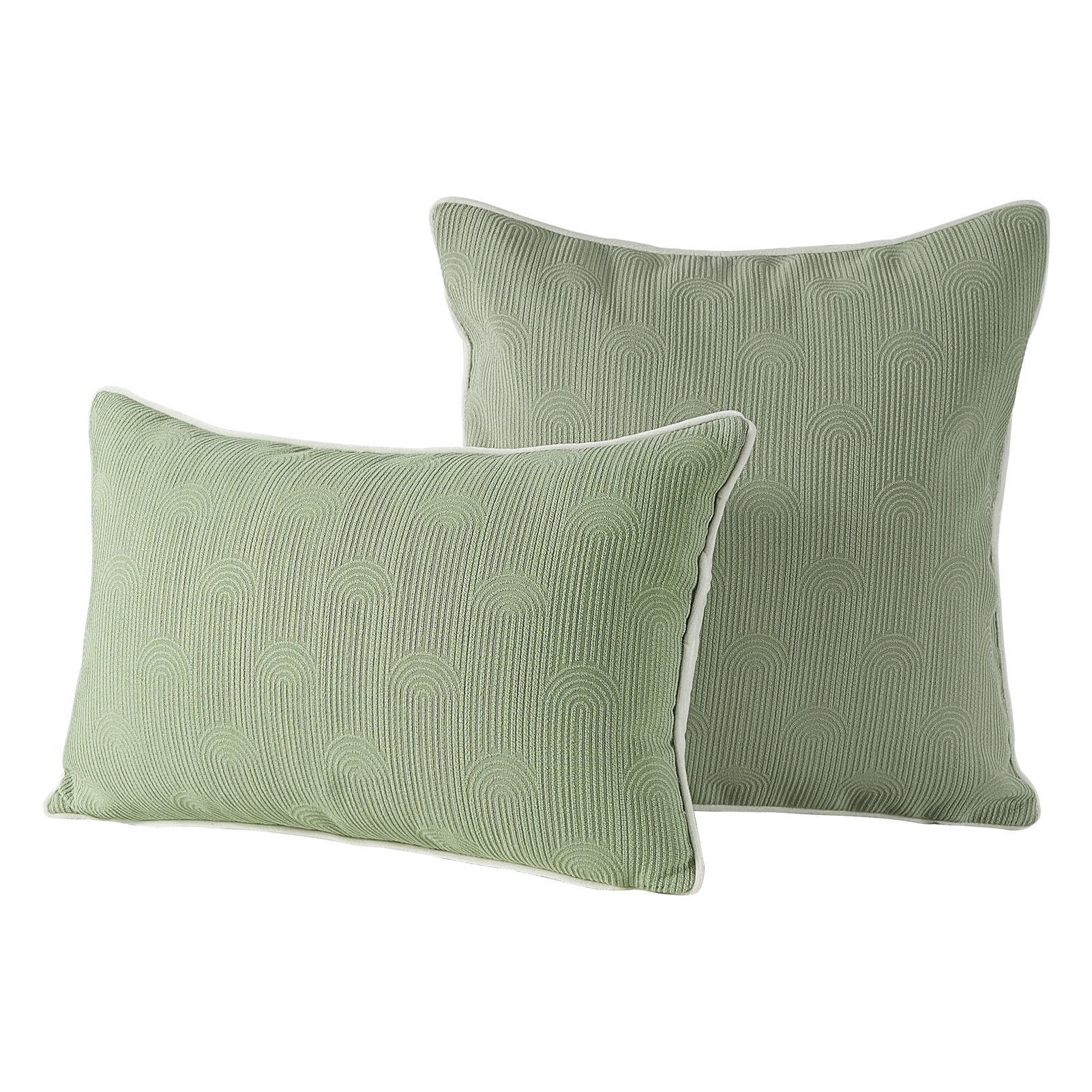 Interior by Hakito Dekokissen 2er Set Design Kissenbezug inklusive Füllkiss günstig online kaufen