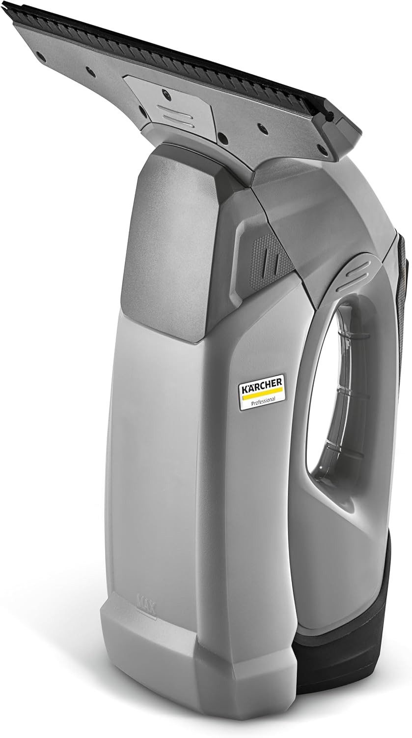 Kärcher Professional Akku-Fenstersauger Kärcher Fensterreiniger WVP 10 Adv – Reinigung für glatte Oberflächen, ergonomisch, akku wechselbar, premiumqualität