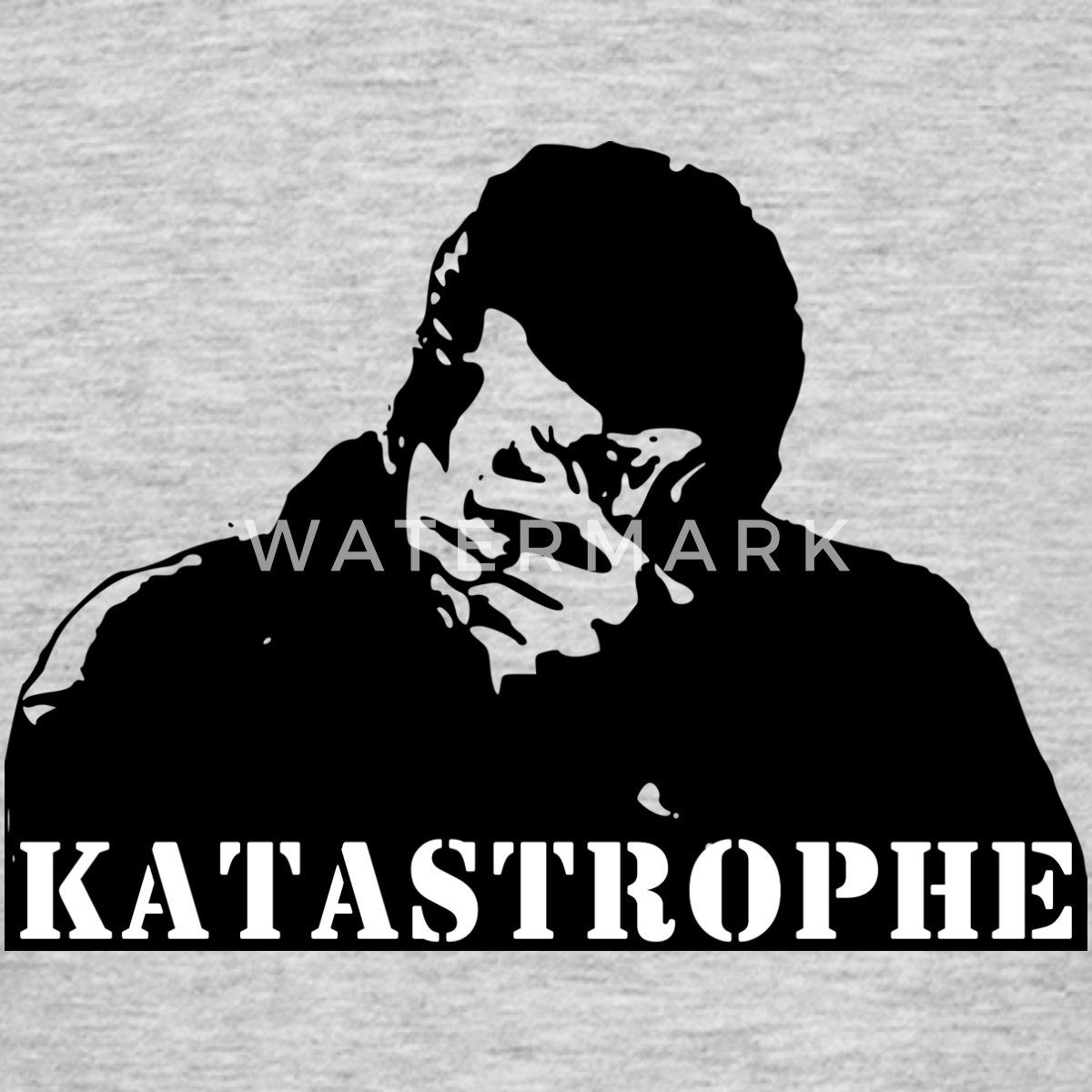 Spreadshirt T-Shirt Katastrophe Statement Männer T-Shirt (1-tlg)