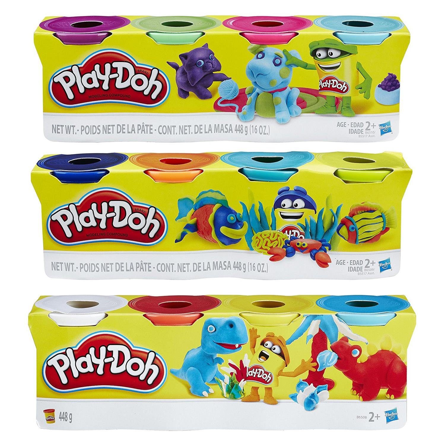 Hasbro E6508 PlayDoh 4er Pack