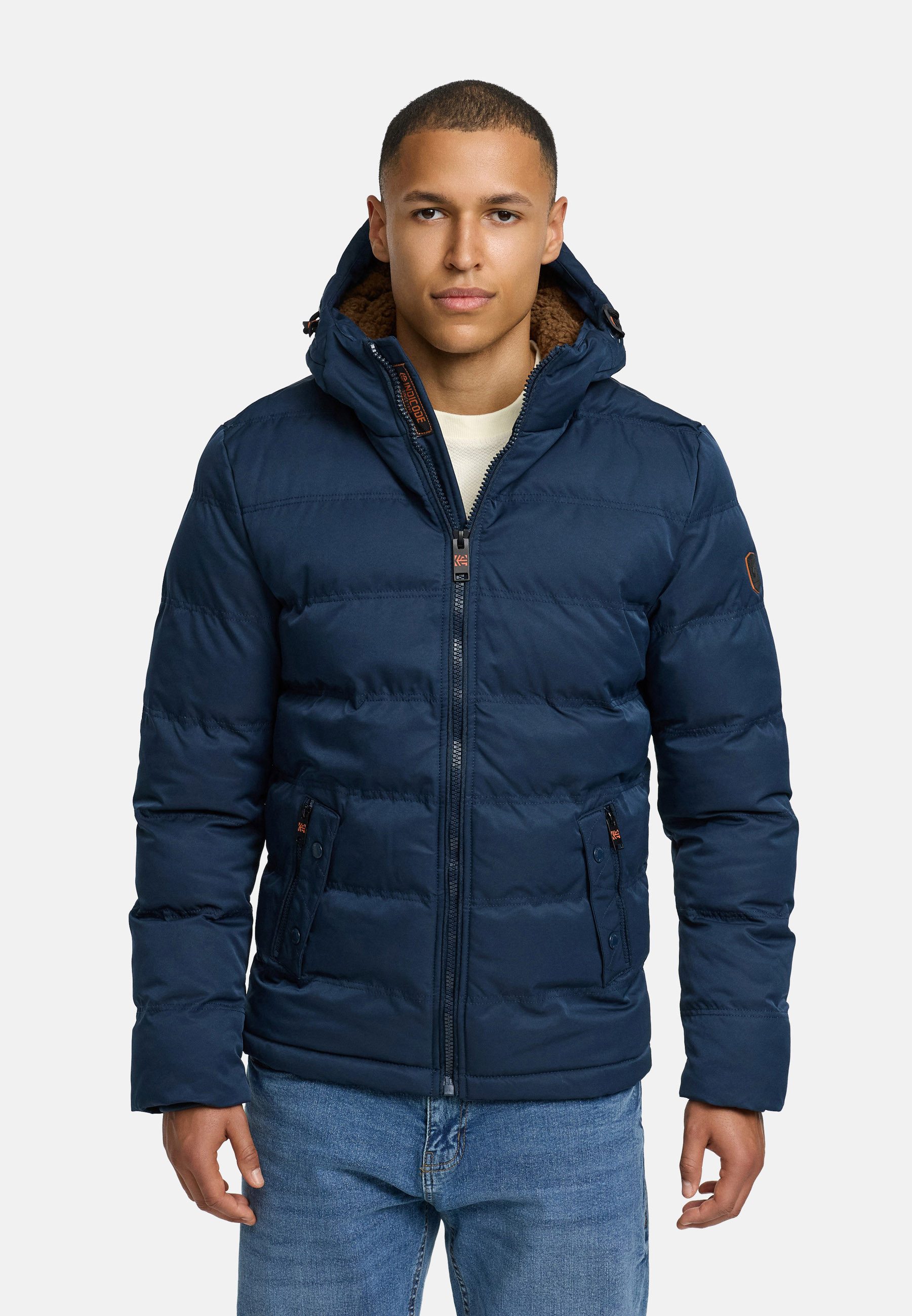 Steppjacke Herren Nemos Herrenjacke Daunen-Optik