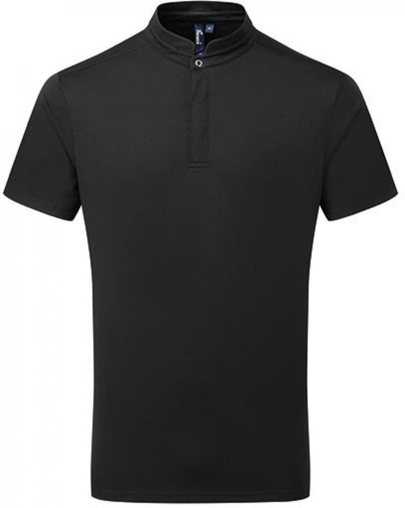 Rundhalsshirt Essential ´Coolchecker®´ Chefs Shirt - Short Sleeve Herren