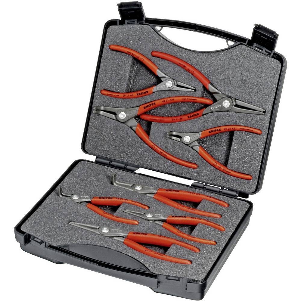 Knipex Sicherungsringzange Präzisions-Sicherungsringzangen-Set im Kompaktkoffer 8tlg 00 21 25