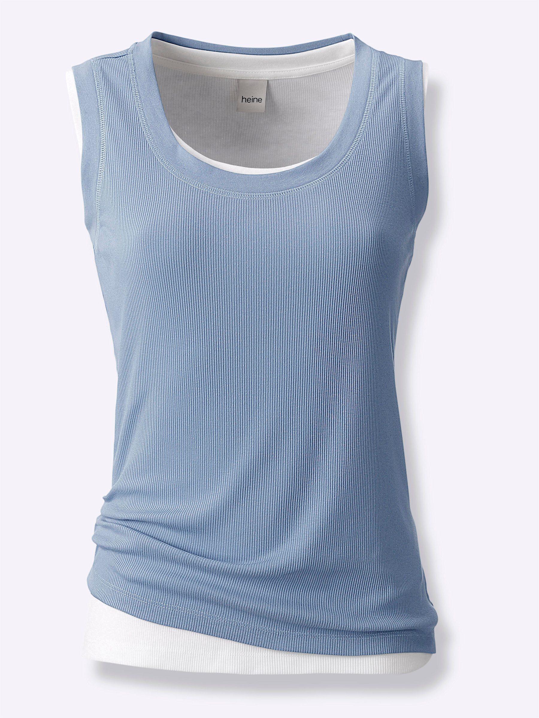heine Shirttop Doppelpack Tops Ärmellos (2-tlg)