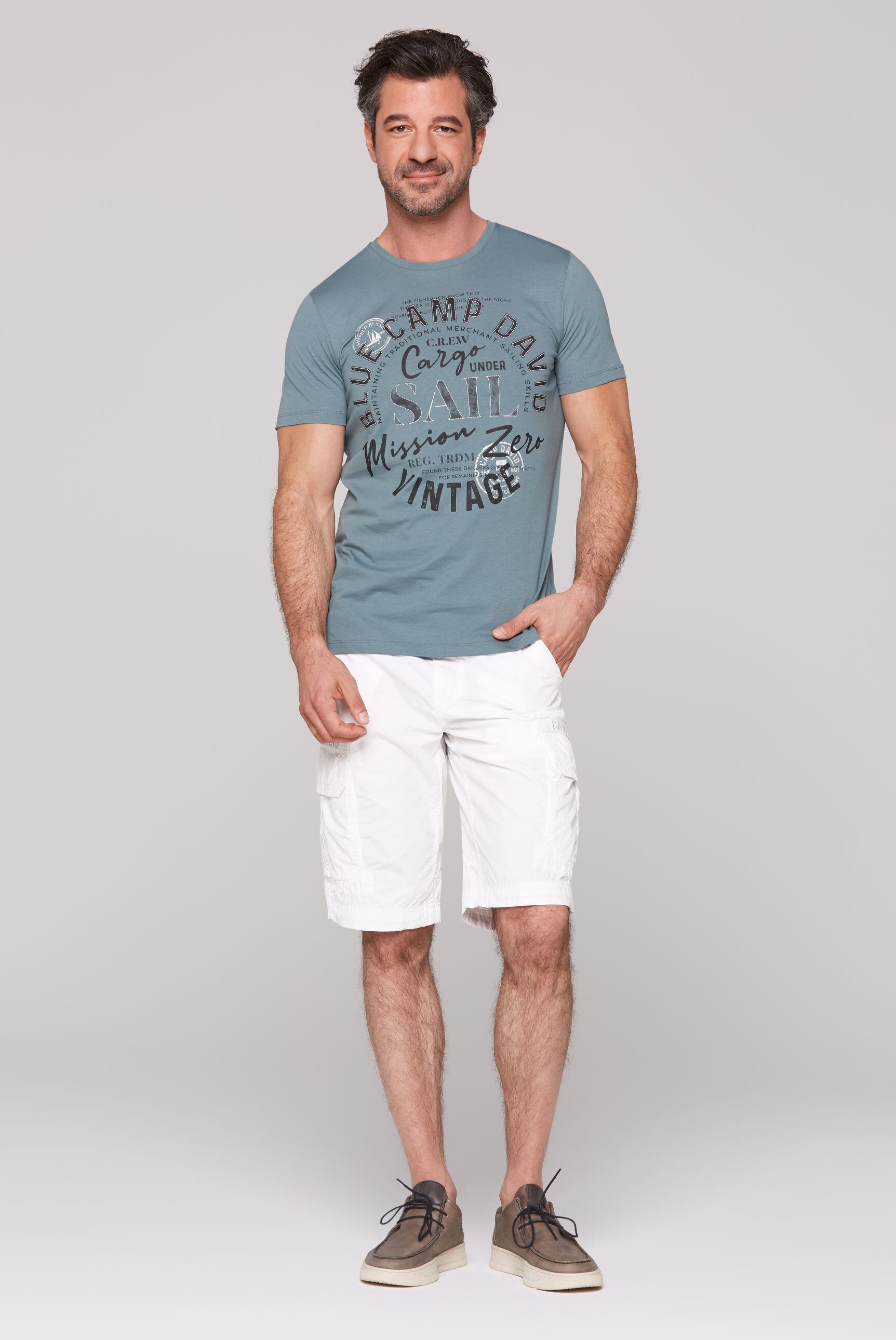 CAMP DAVID Shorts aus Baumwolle