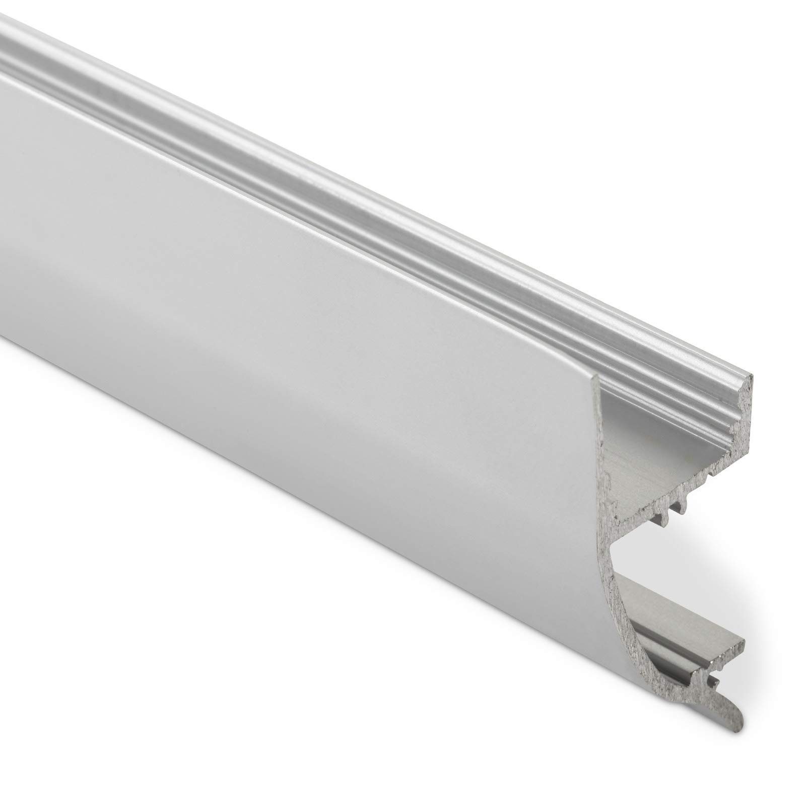 SO-TECH® LED-Stripe-Profil LED-Aluprofil 43, Aluminium eloxiert günstig online kaufen