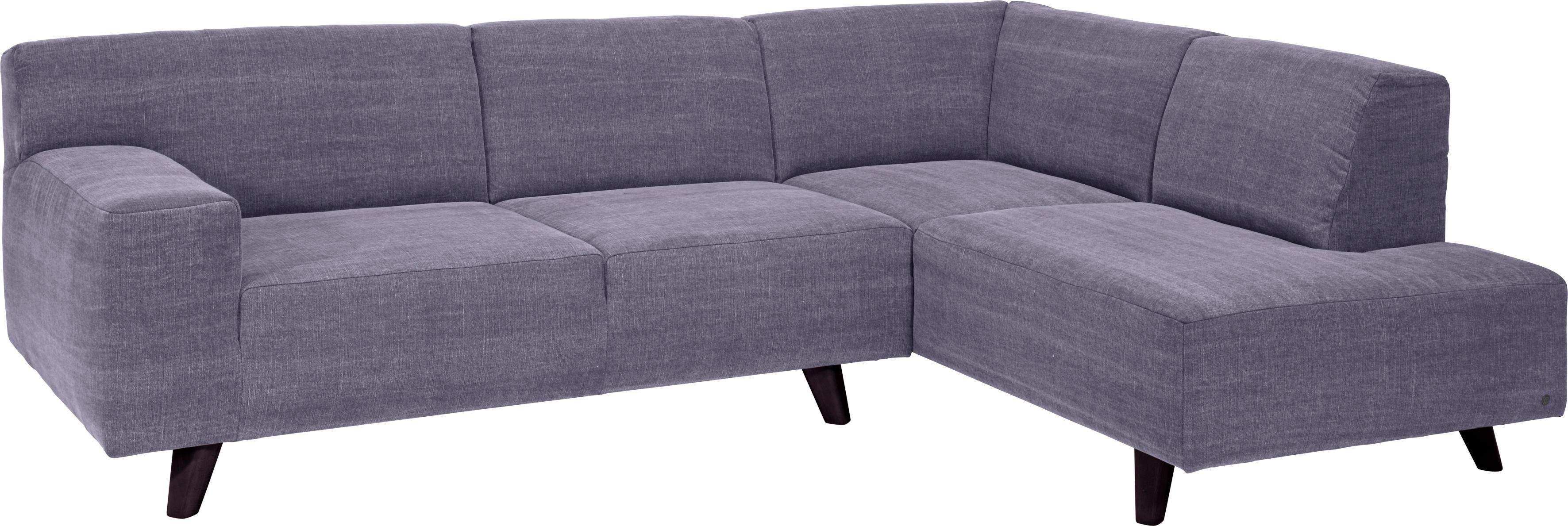 TOM TAILOR HOME Ecksofa NORDIC PURE, mit mane, im Retrolook, Füße wengefarben