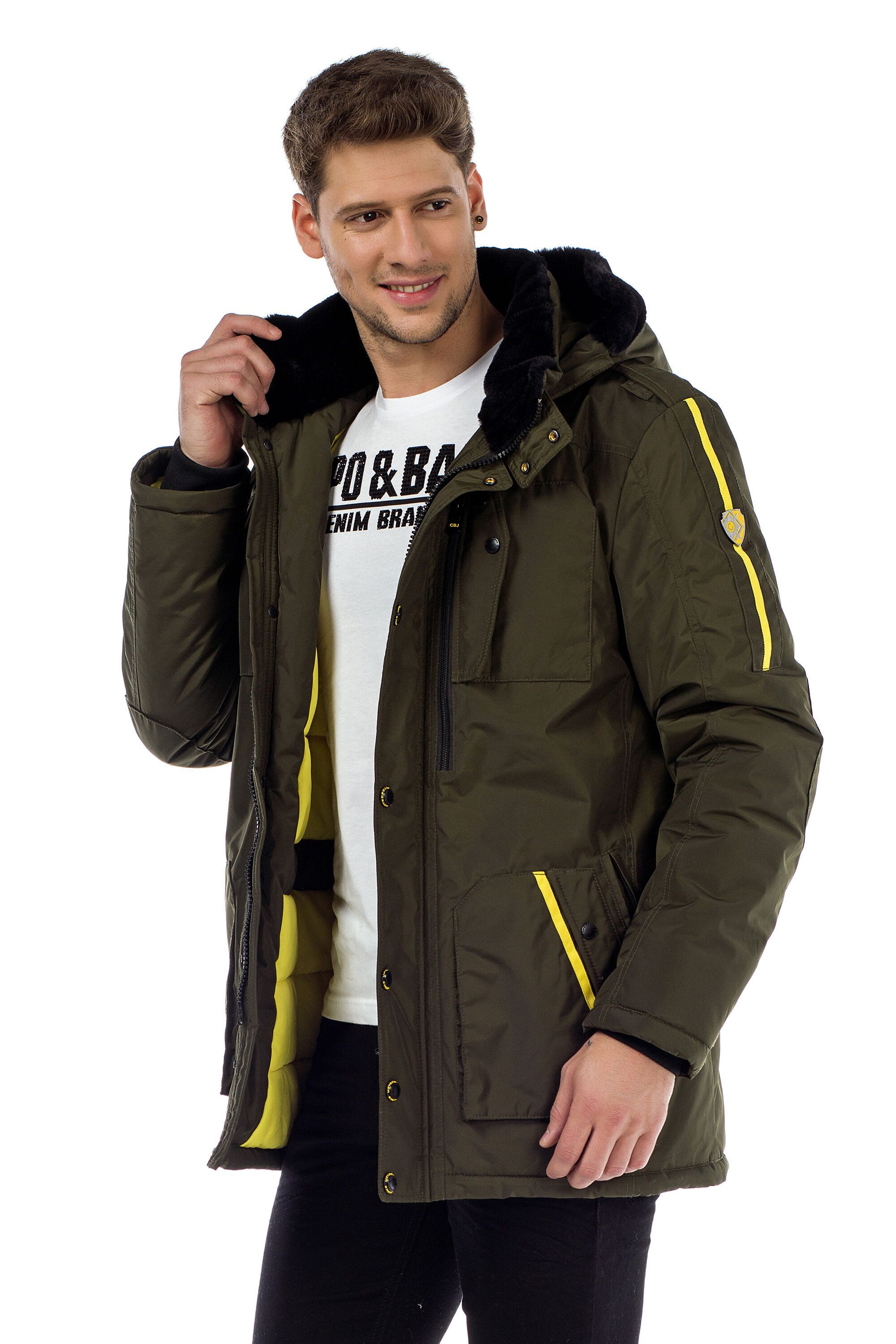 Cipo & Baxx Parka Jacke in Regular-Fit, CM-130